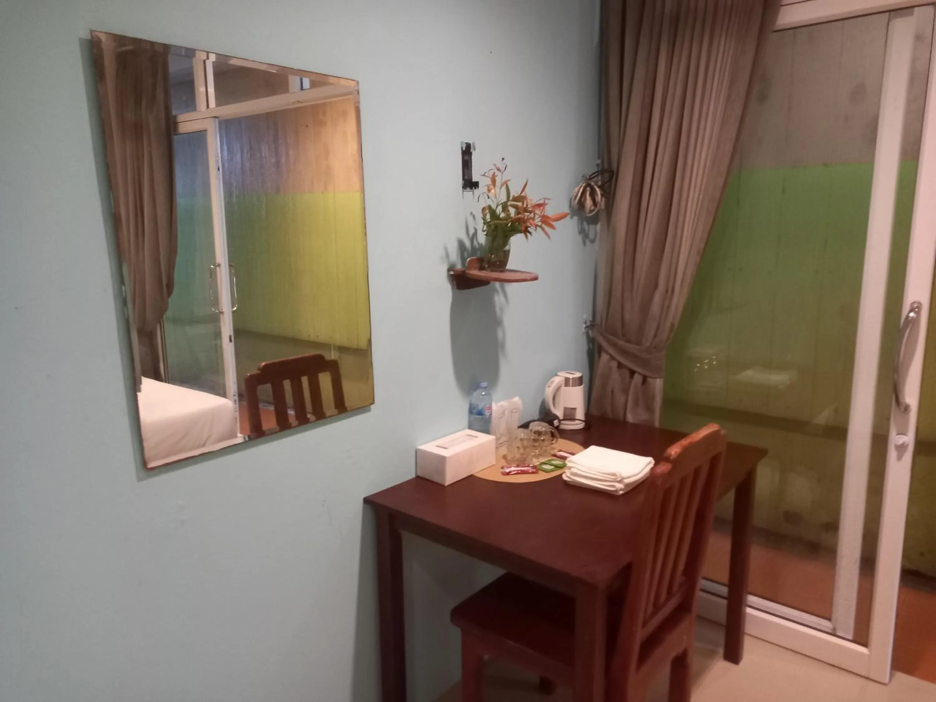 Dining area in Hotel Rung Phangan