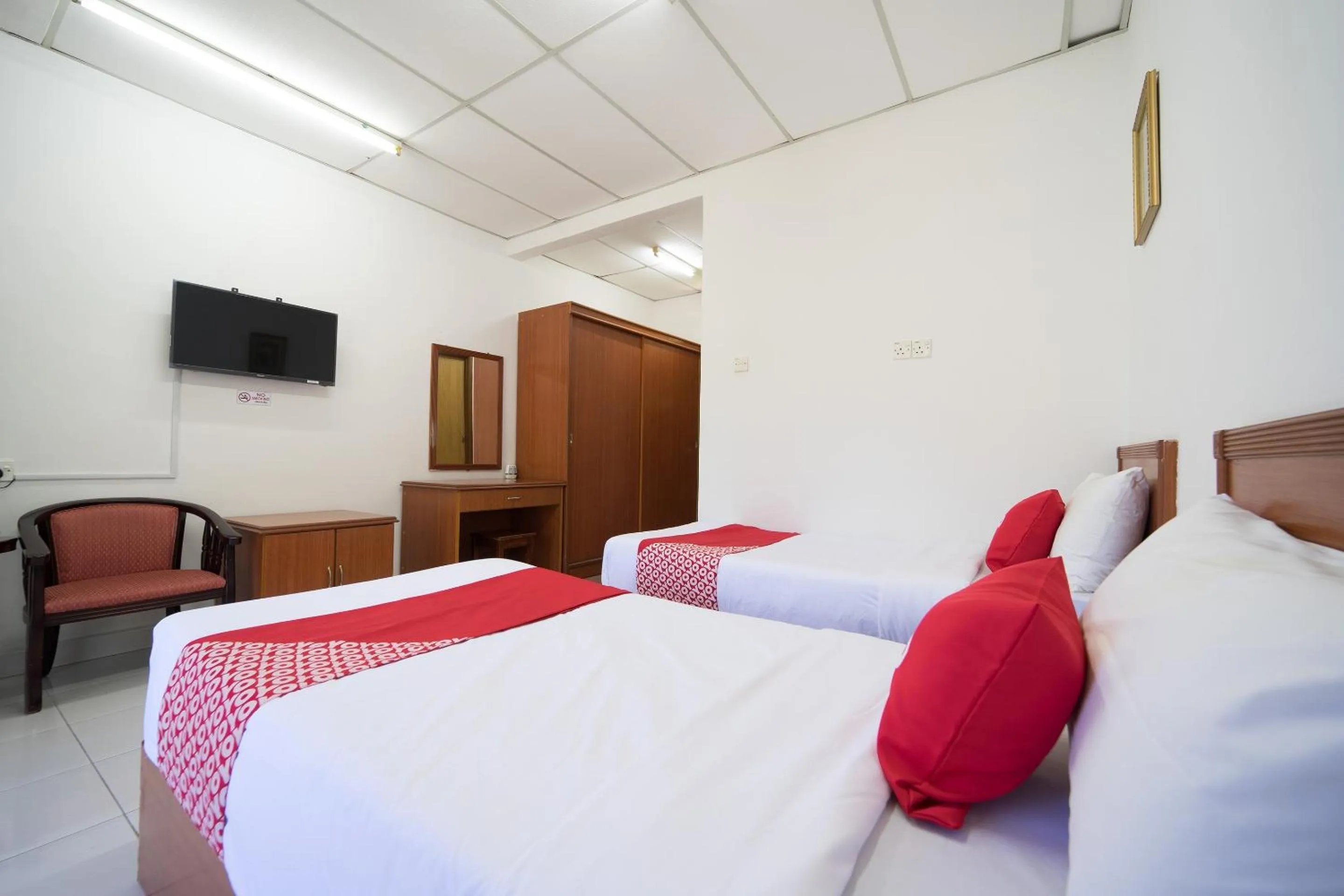 Bedroom, Bed in Hotel O Terap Inn Kuala Nerang