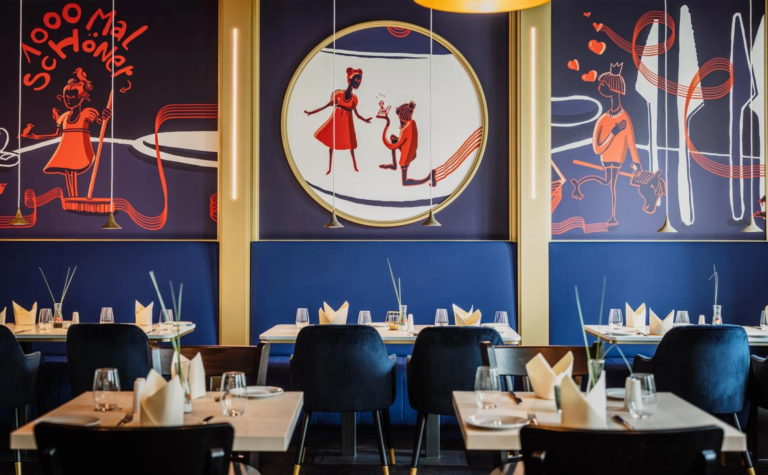 Restaurant/places to eat in Grimms Hotel Hanau