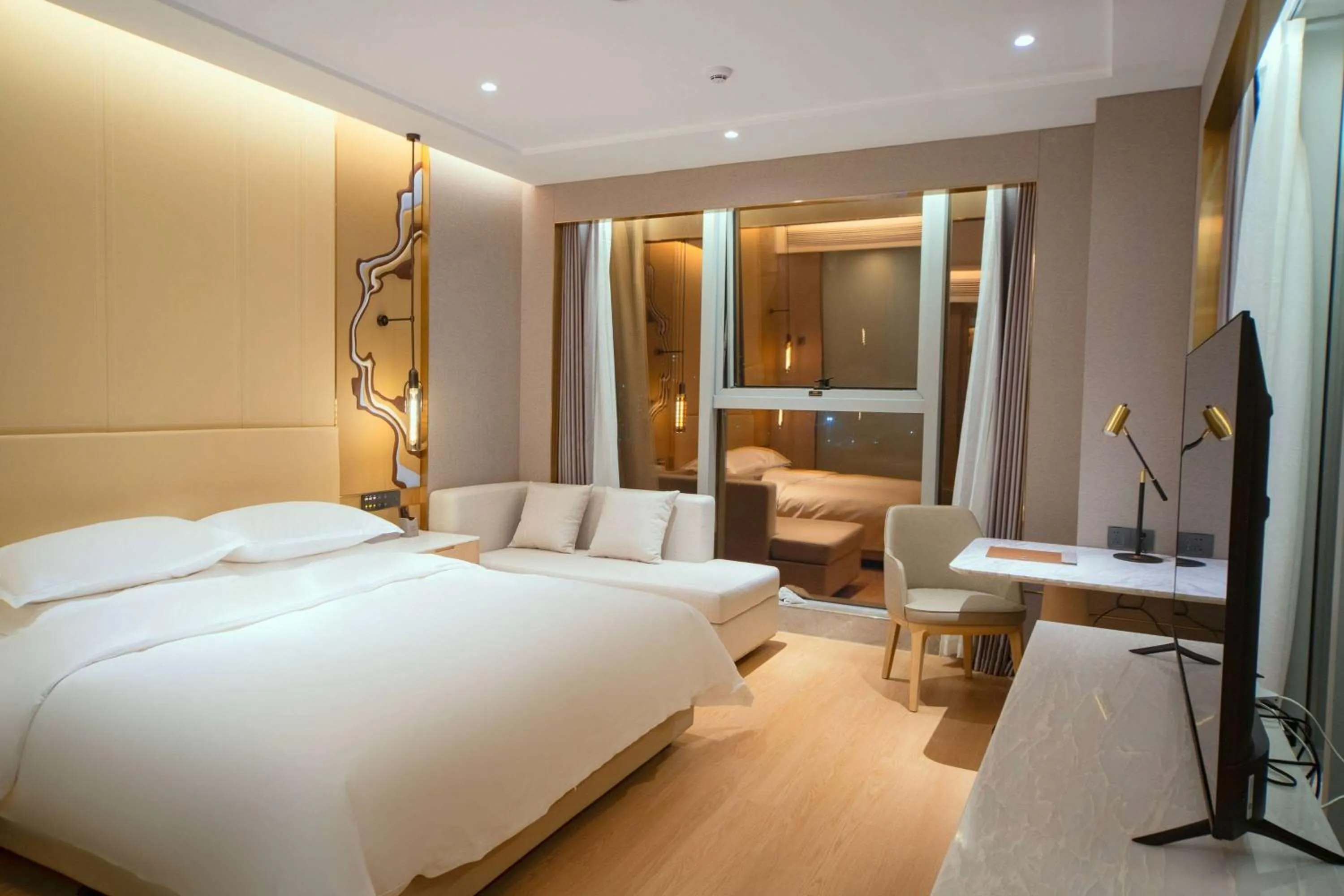 Photo of the whole room, Bed in Ramada by Wyndham Zhouning