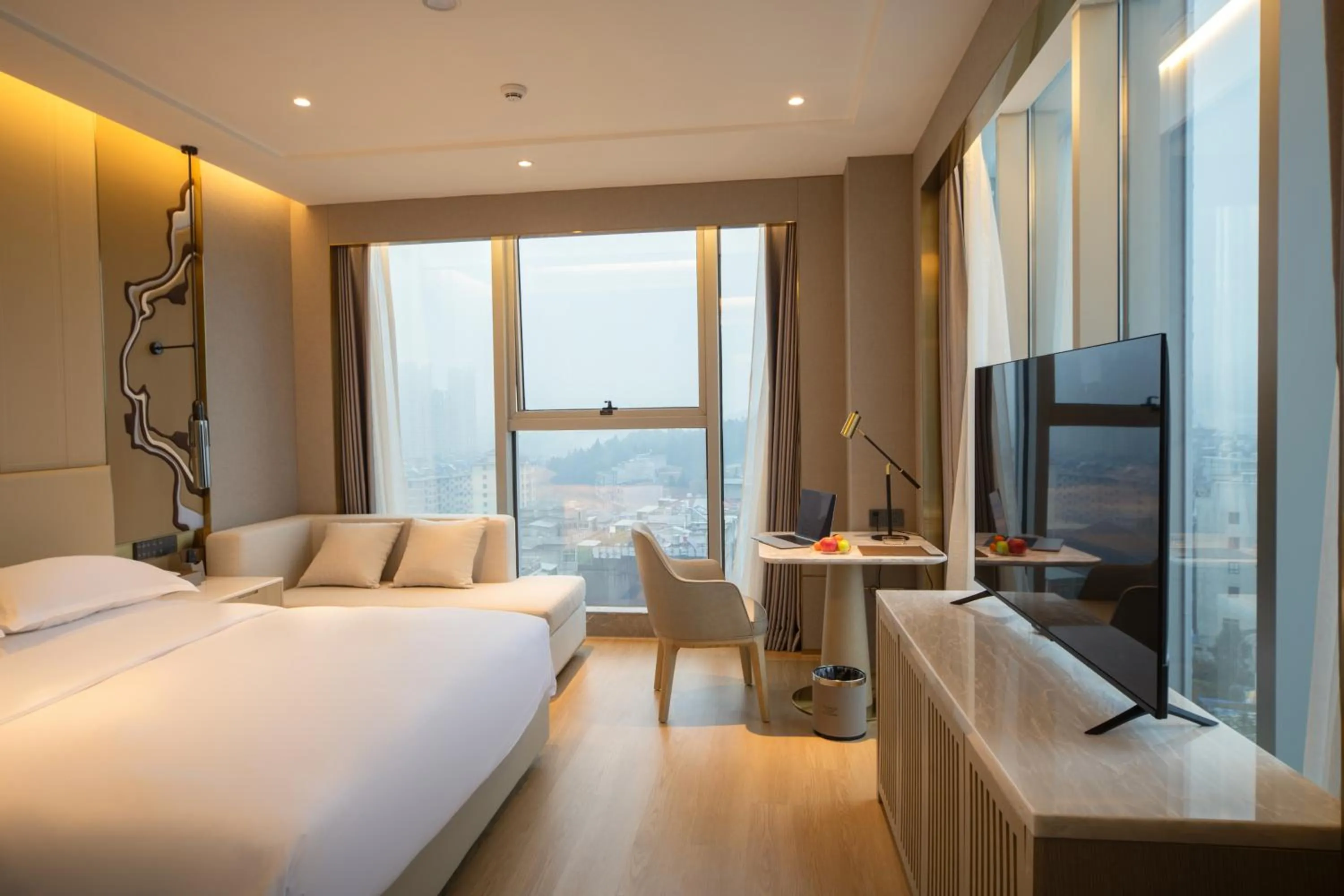 Bed in Ramada by Wyndham Zhouning