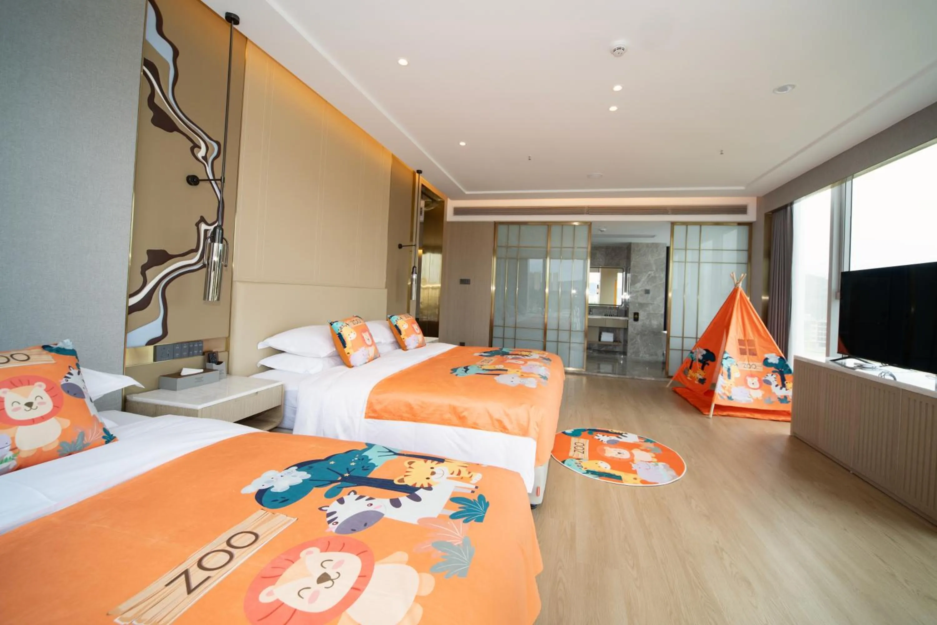 Bed in Ramada by Wyndham Zhouning