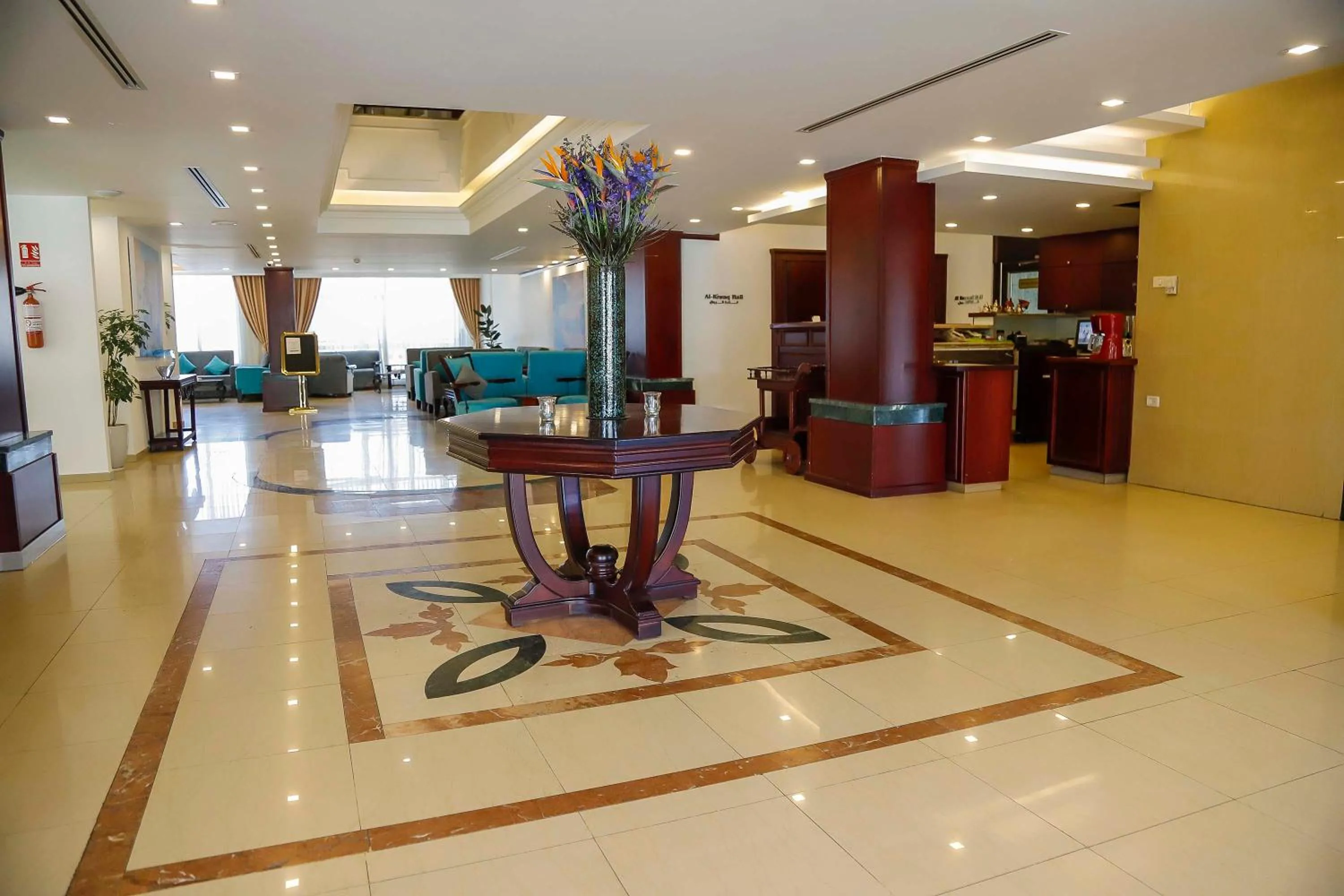 Lobby or reception in City Inn Palace Hotel