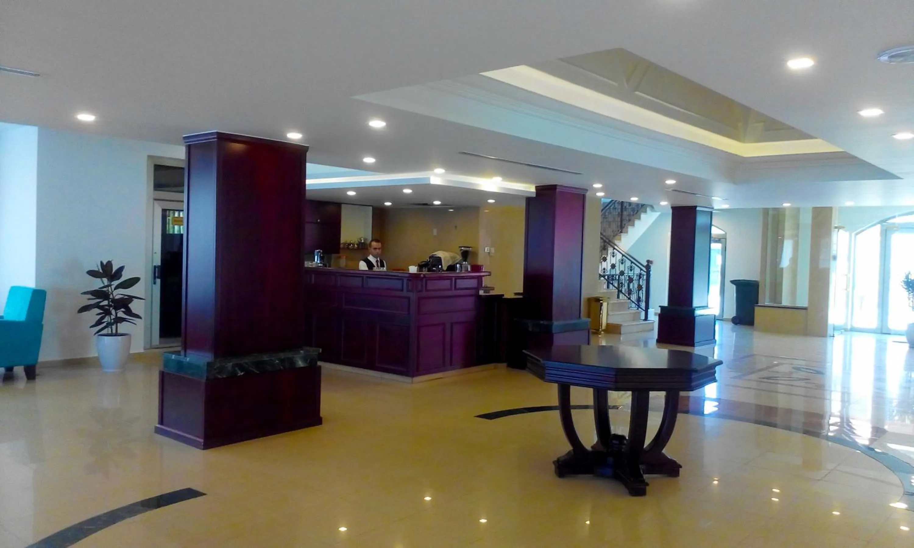 Lobby or reception in City Inn Palace Hotel