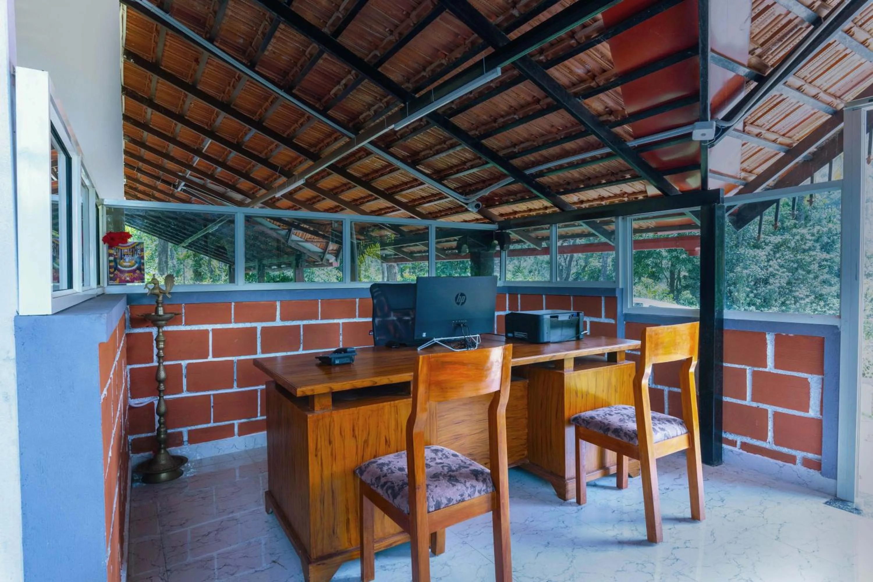 Lobby or reception in Treebo River View