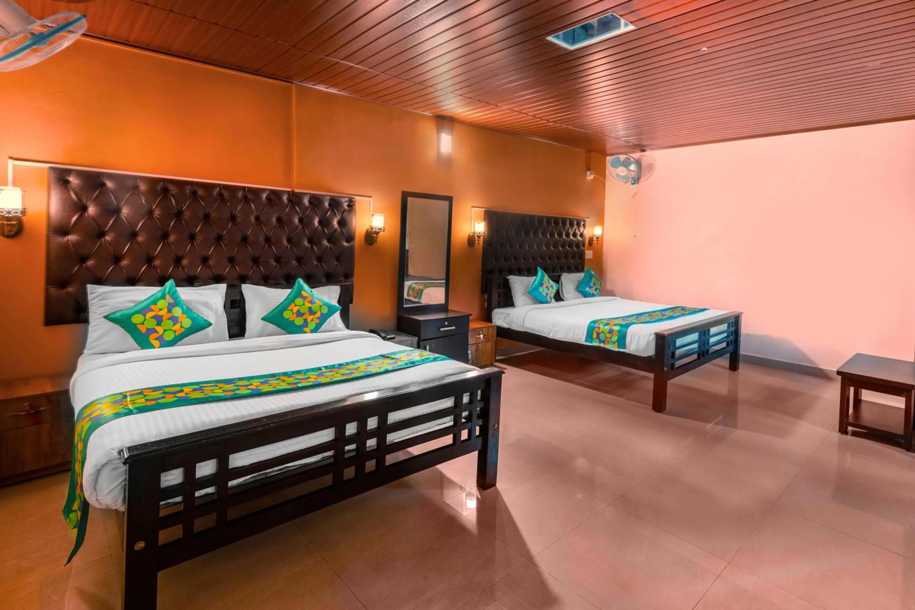 Bedroom in Treebo River View