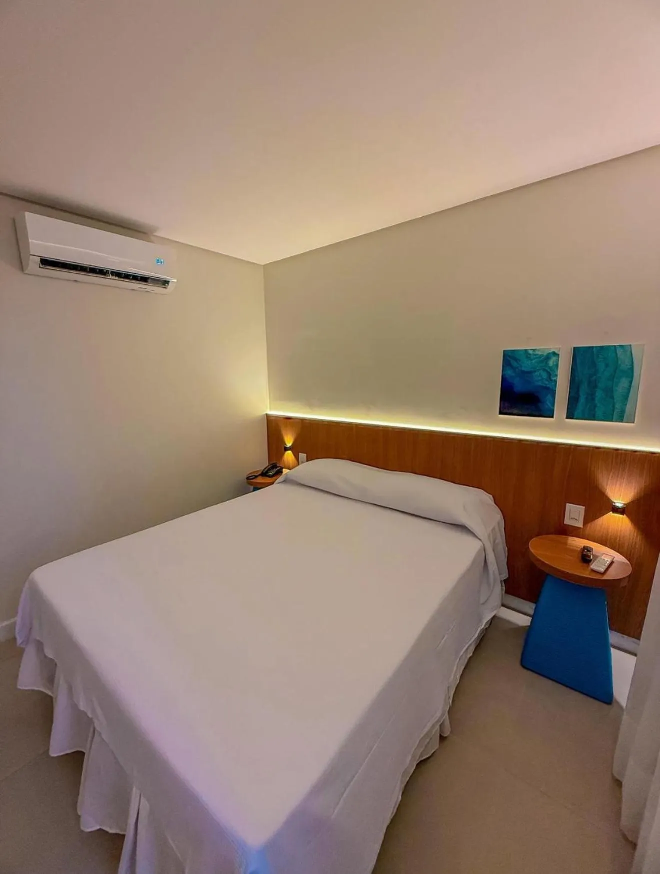 Bed in Porto Suítes Natal Hotel