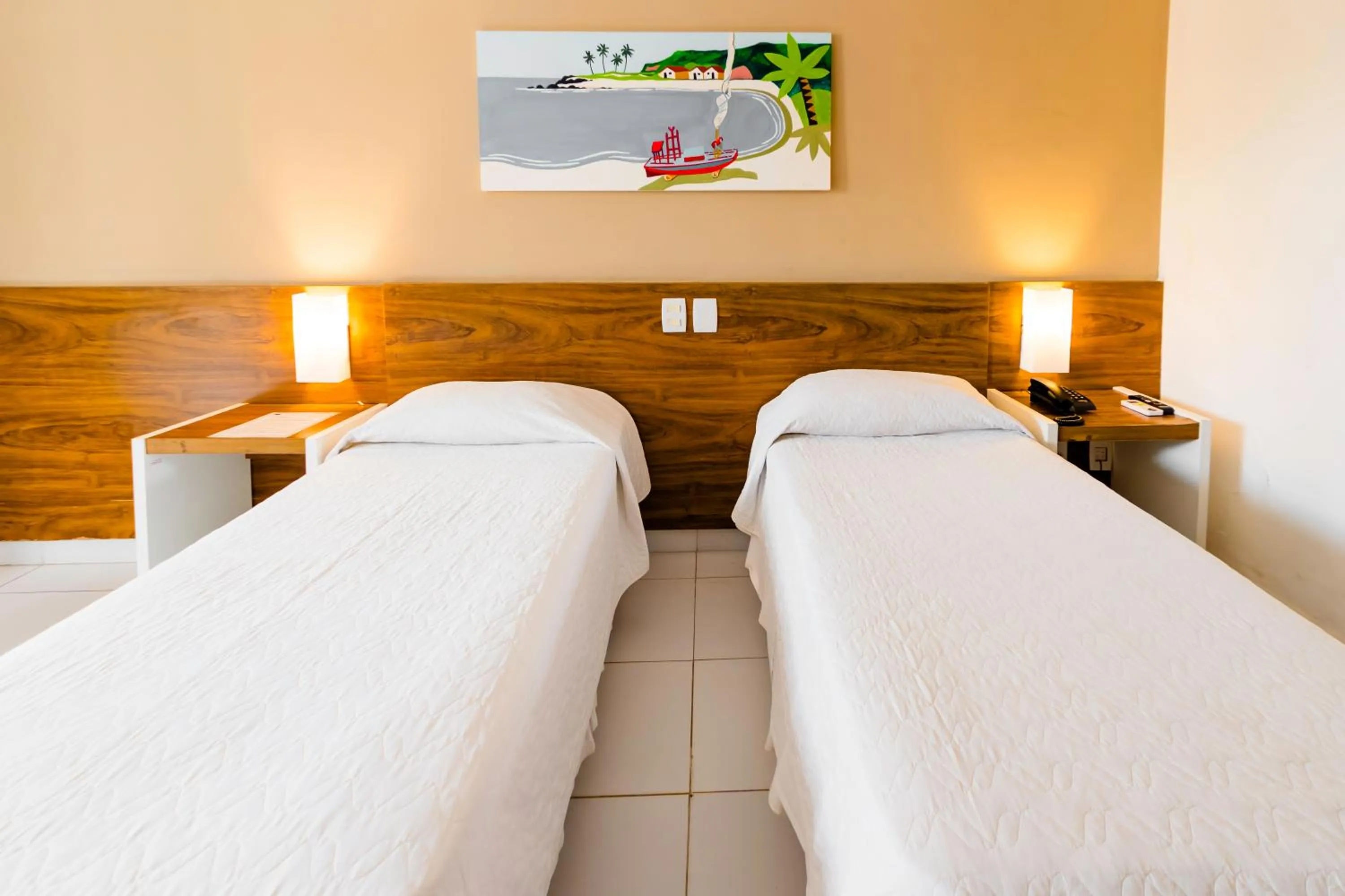 Bedroom, Bed in Porto Suítes Natal Hotel