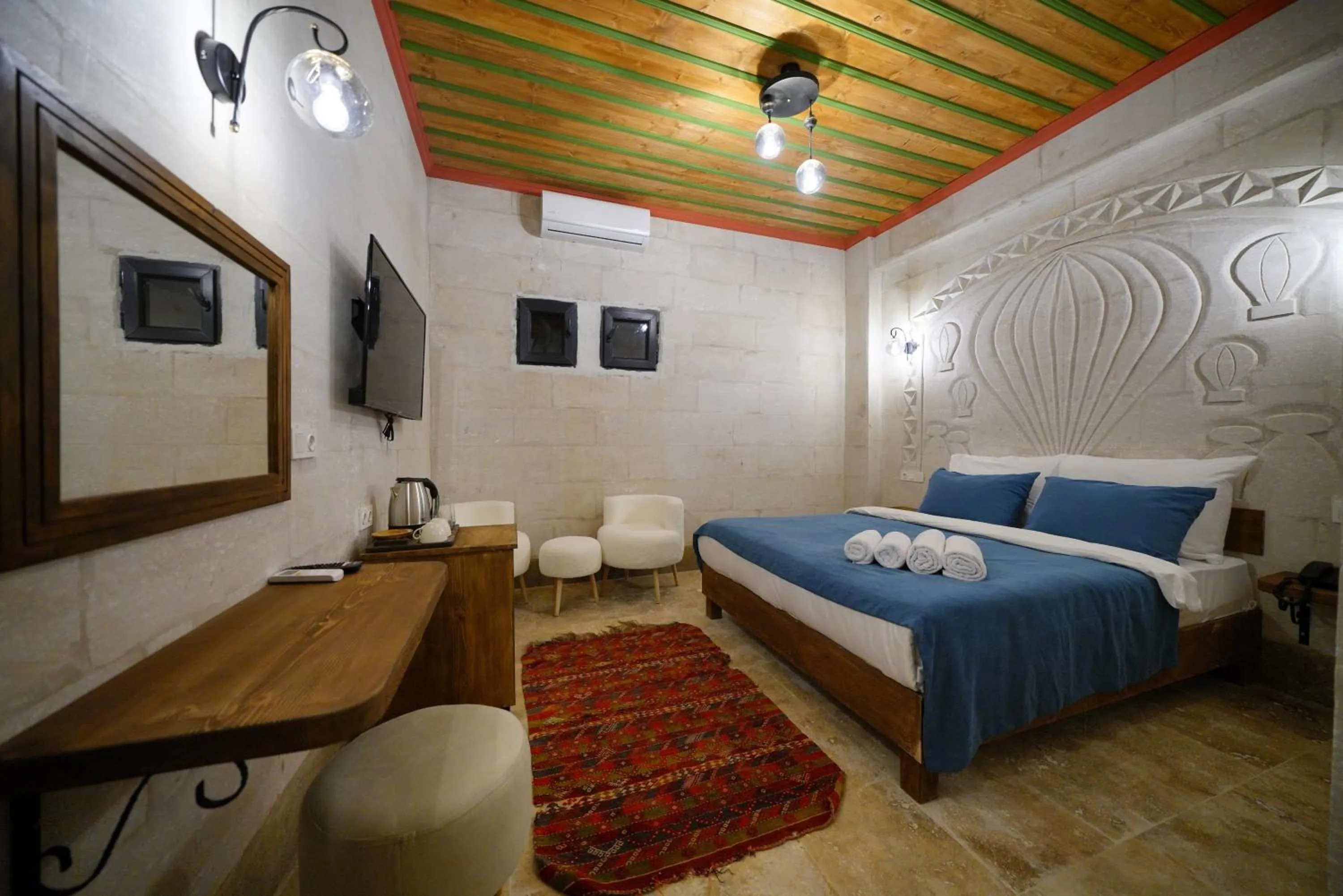 Bed in Mayda Cappadocia