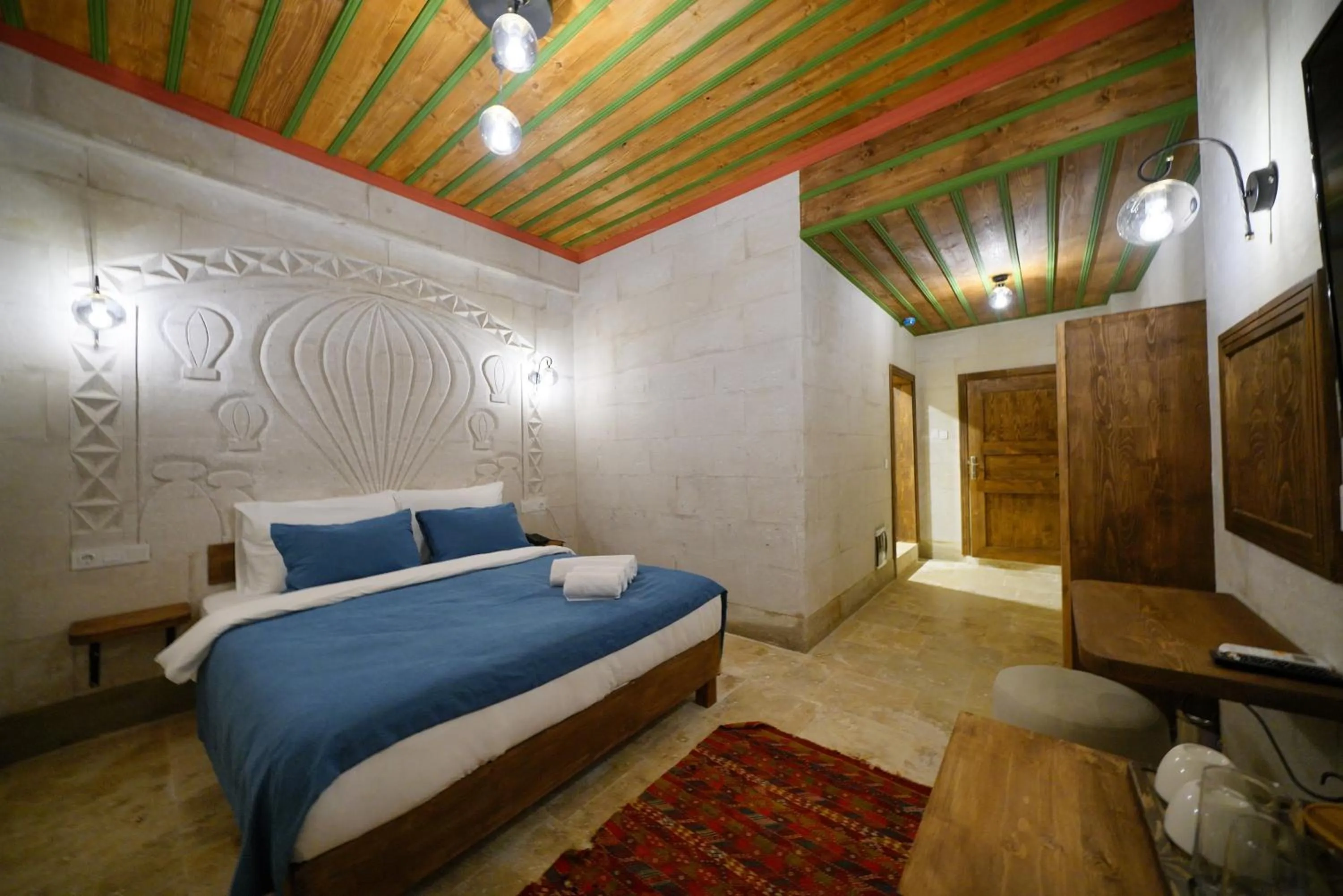 Bed in Mayda Cappadocia