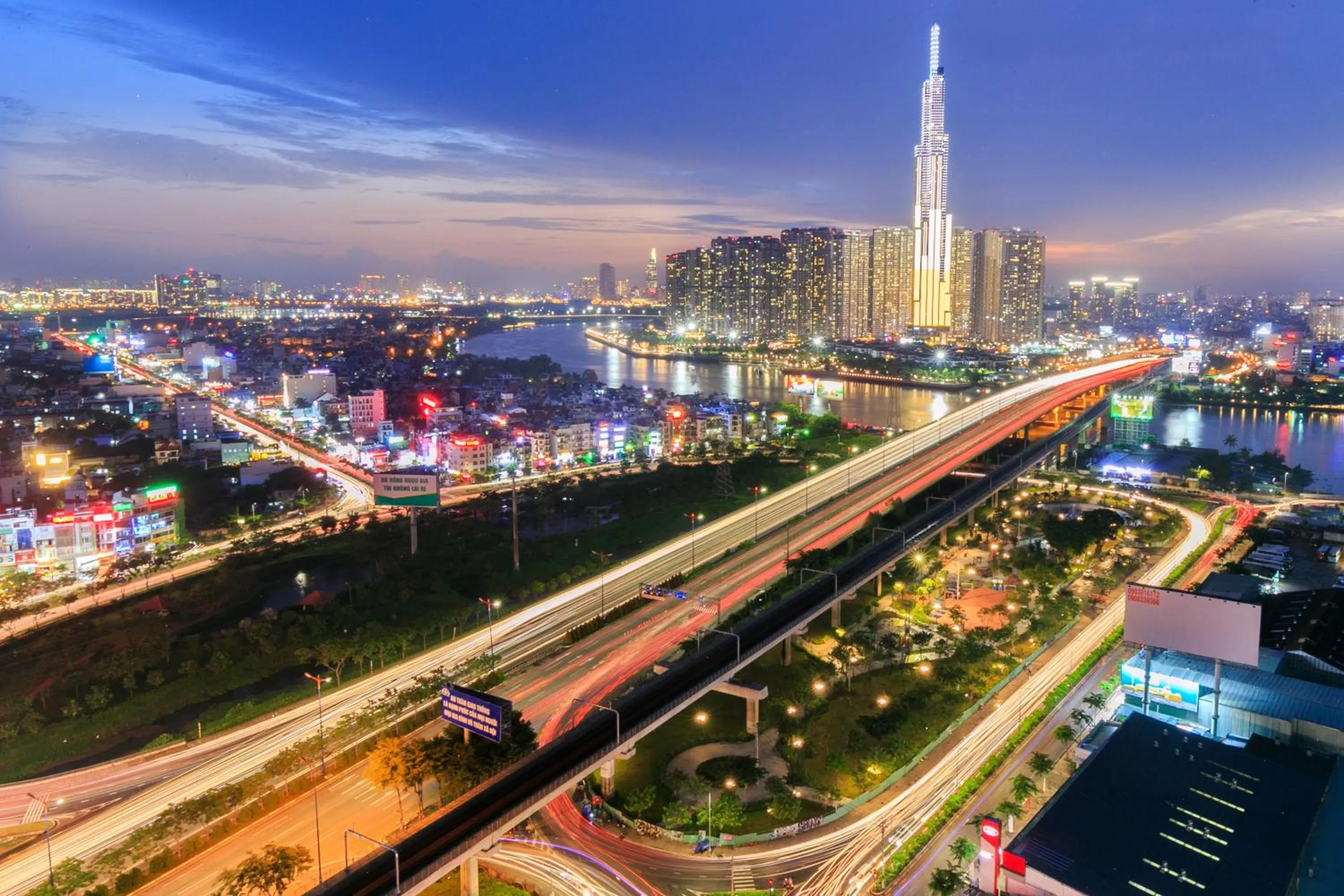 Natural landscape in Hoang Luxury Hotel Dist 1 Ho Chi Minh