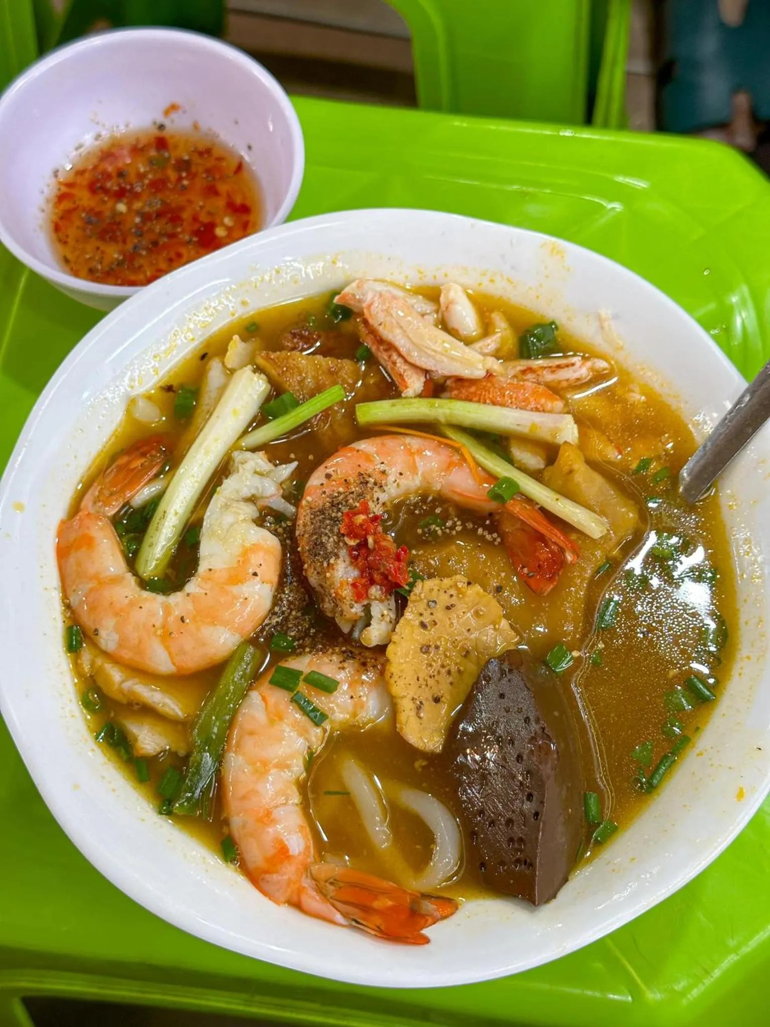 Dining area in Hoang Luxury Hotel Dist 1 Ho Chi Minh