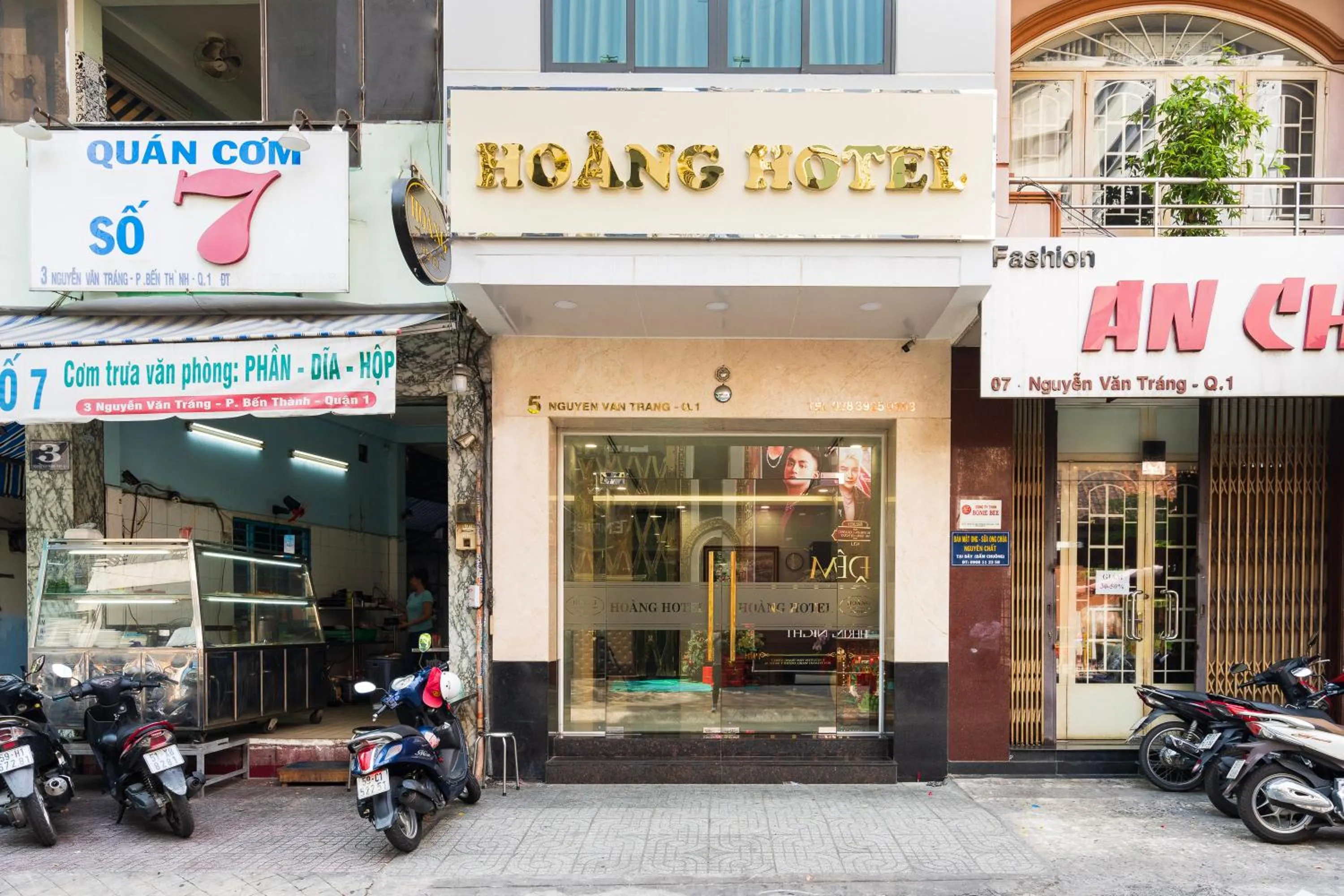 Logo/Certificate/Sign in Hoang Luxury Hotel Dist 1 Ho Chi Minh