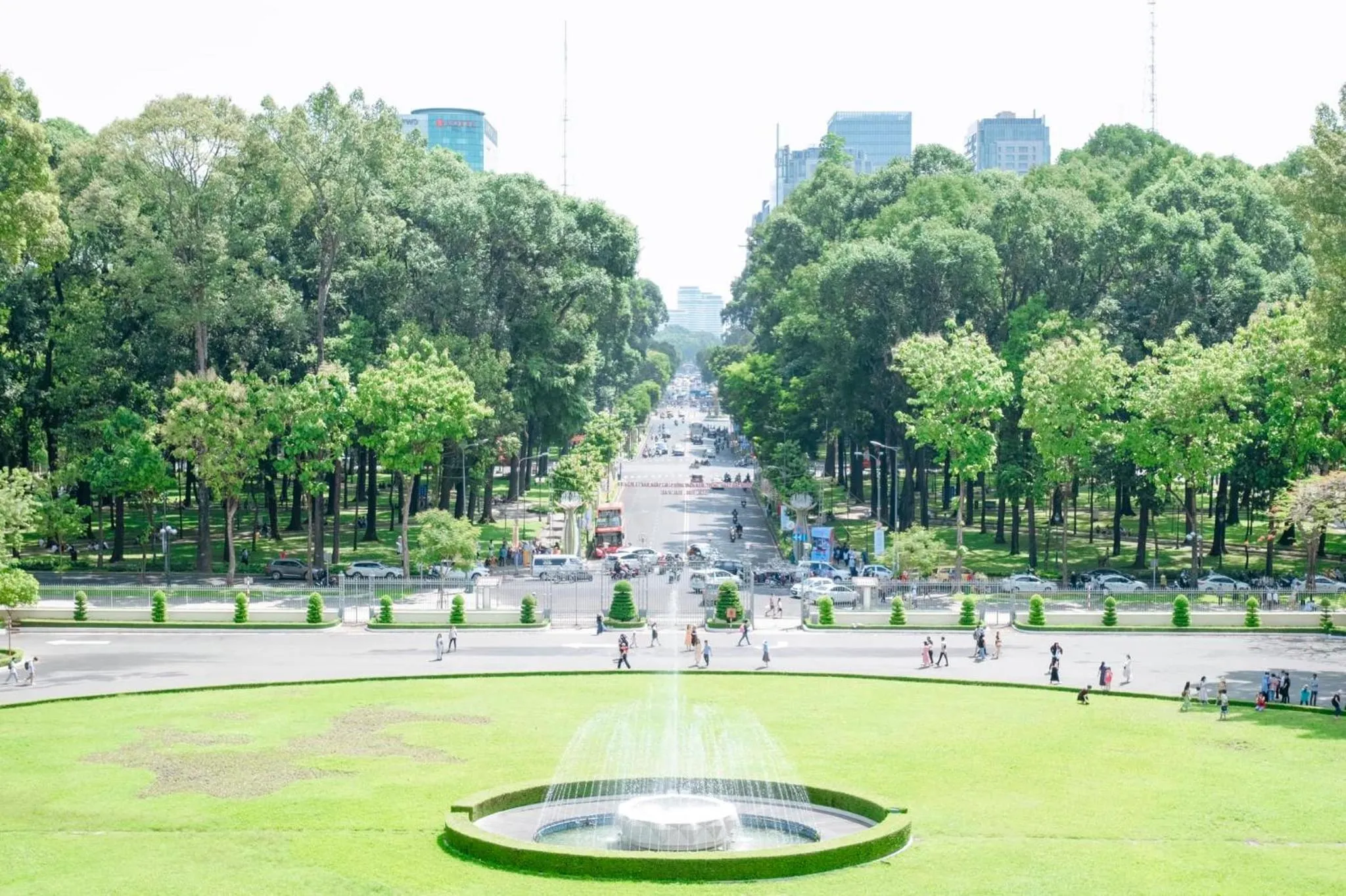 Nearby landmark in Hoang Luxury Hotel Dist 1 Ho Chi Minh