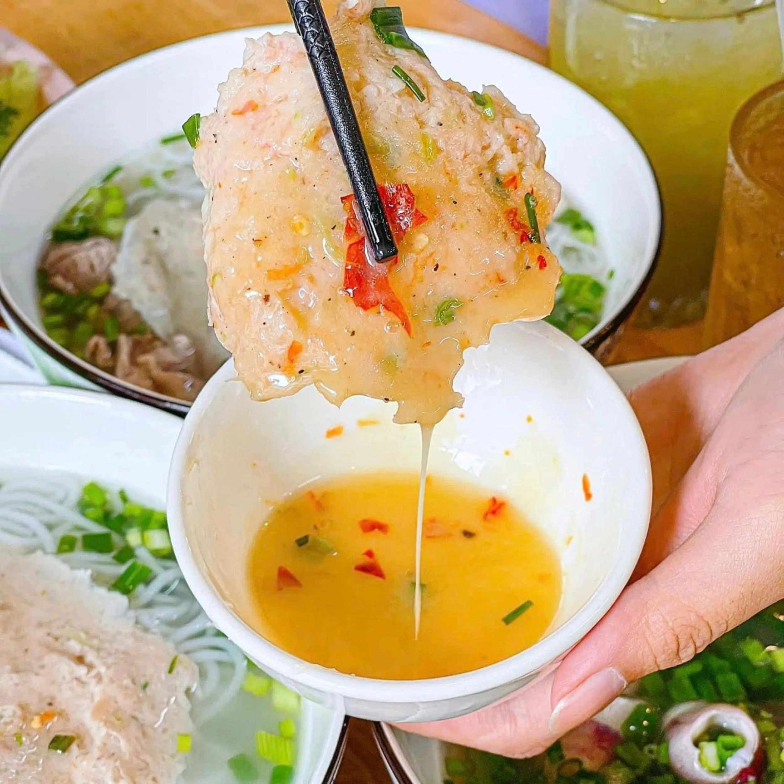 Food and drinks in Hoang Luxury Hotel Dist 1 Ho Chi Minh