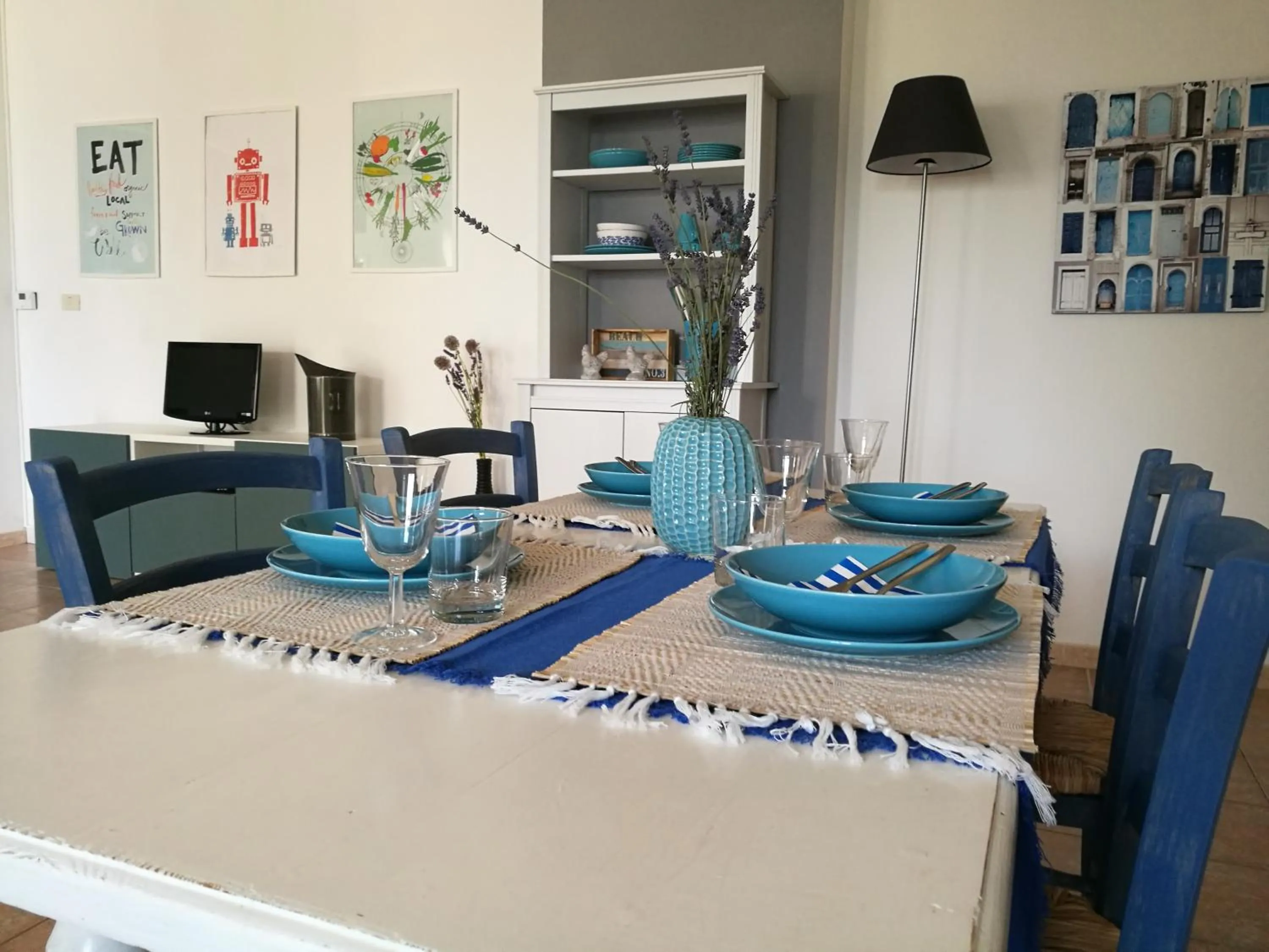 Dining area in Villa Rosaria