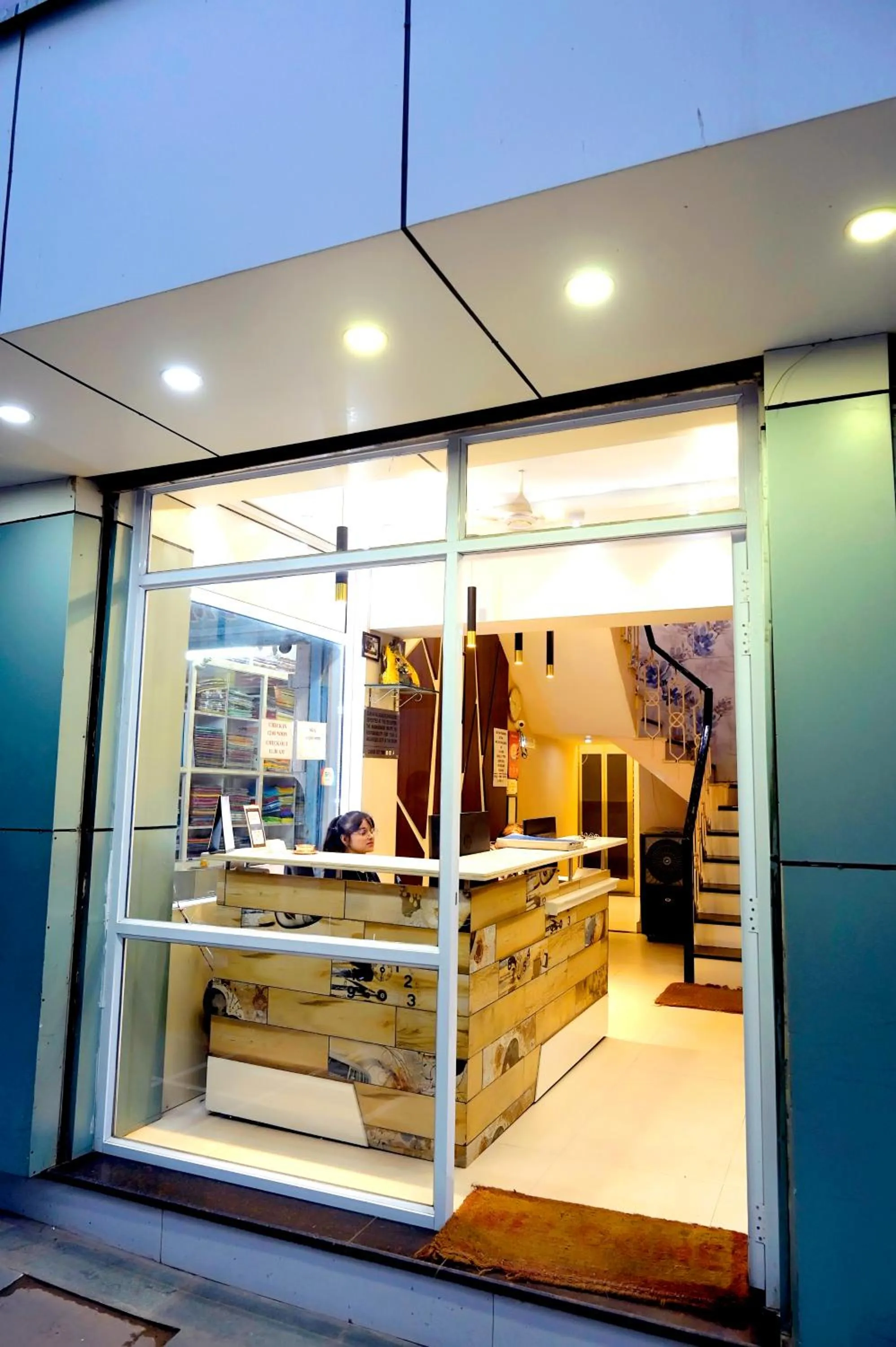 Lobby or reception in Subhash Hotel