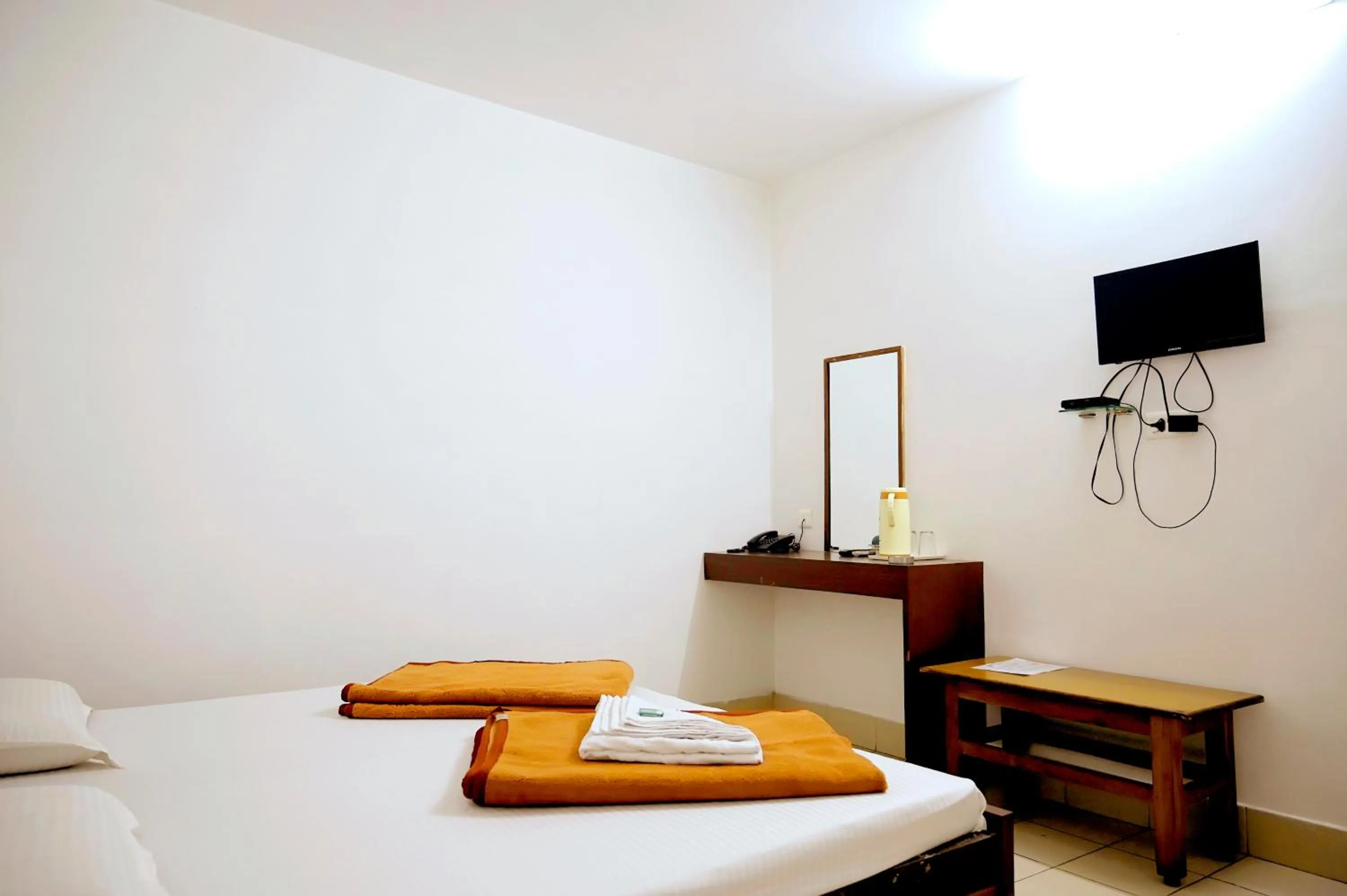 Bedroom, Bed in Subhash Hotel