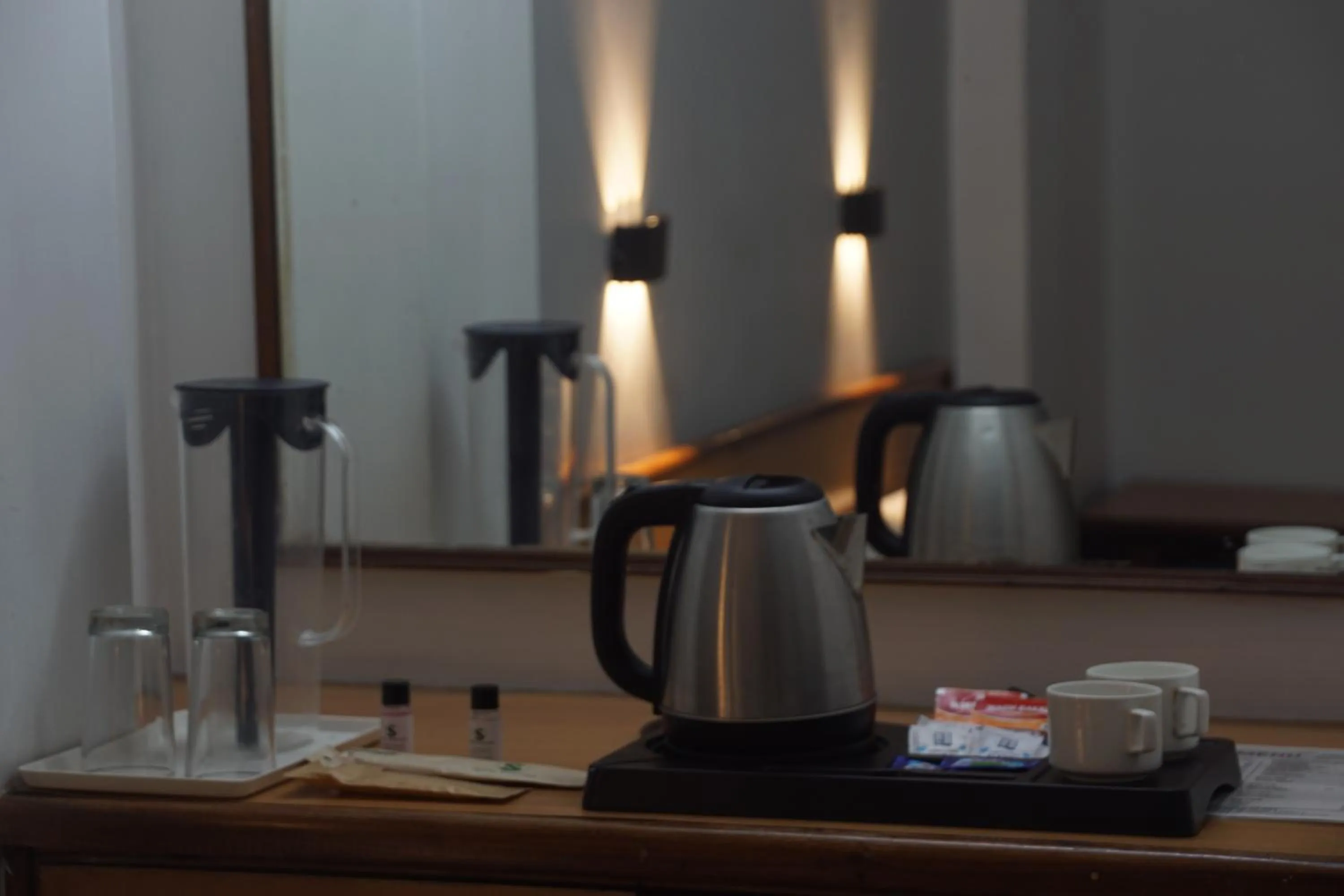 Coffee/tea facilities in Subhash Hotel