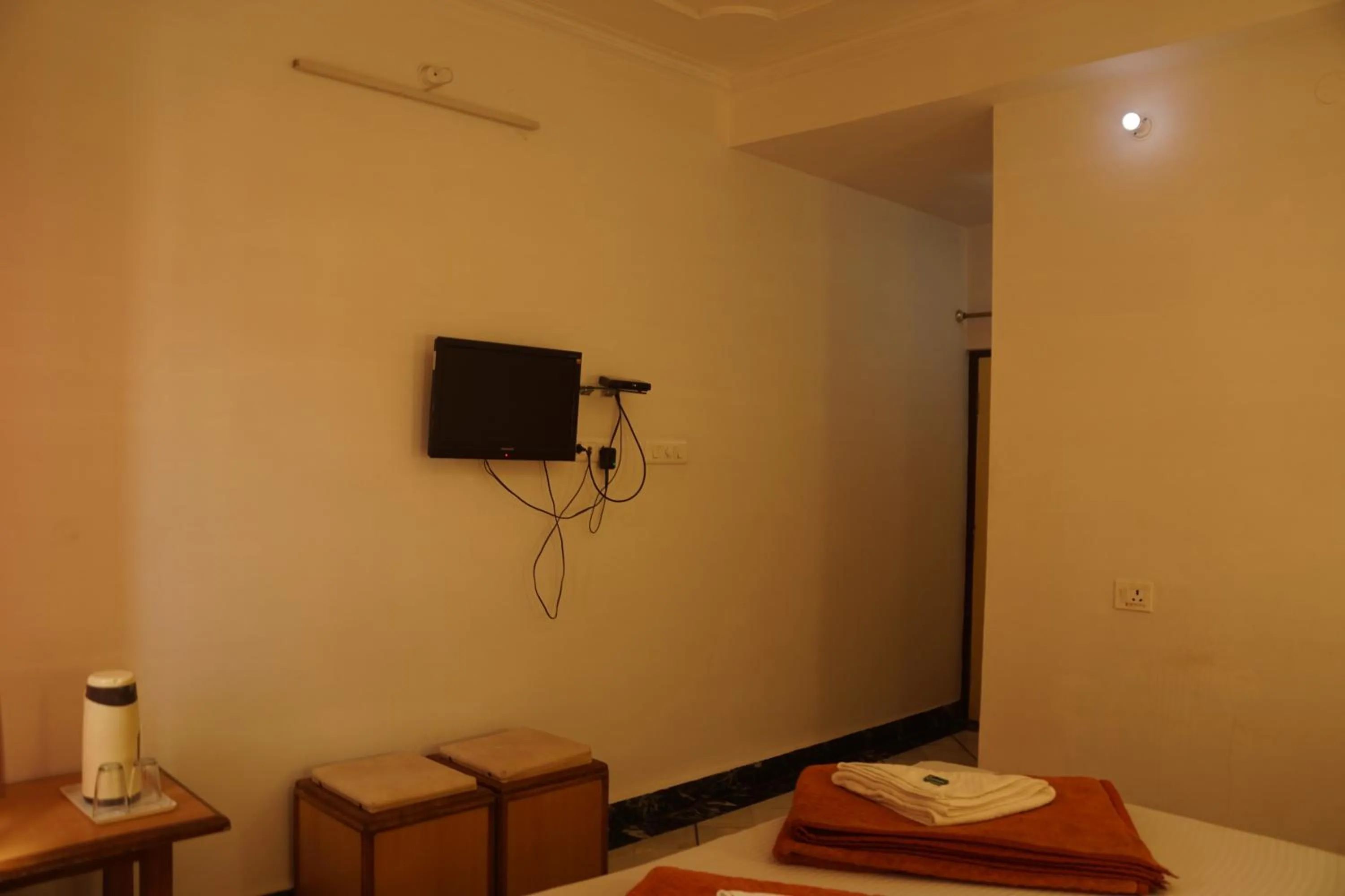 TV and multimedia in Subhash Hotel