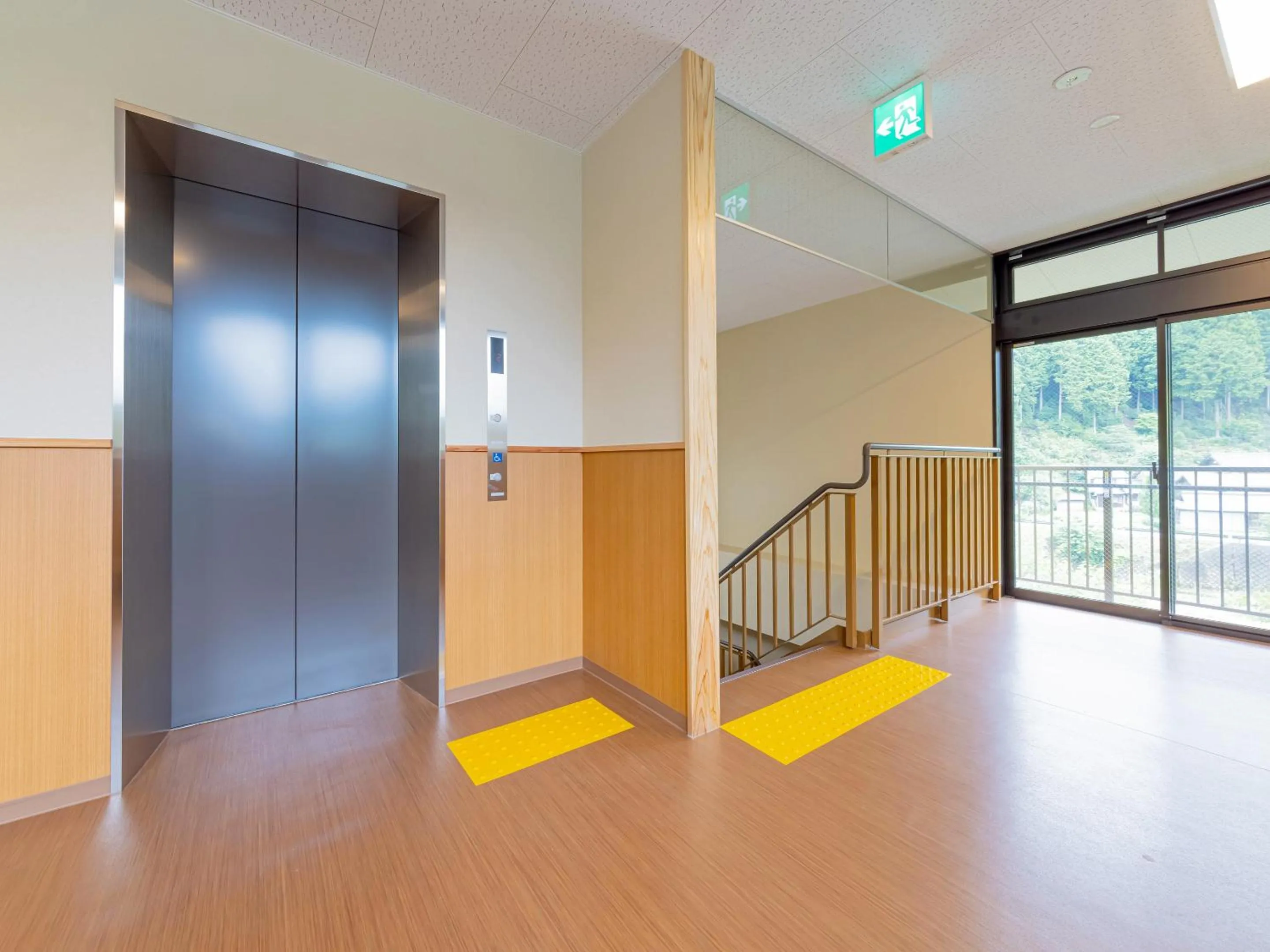 elevator in Miyama Nature and Culture Village Kajikaso