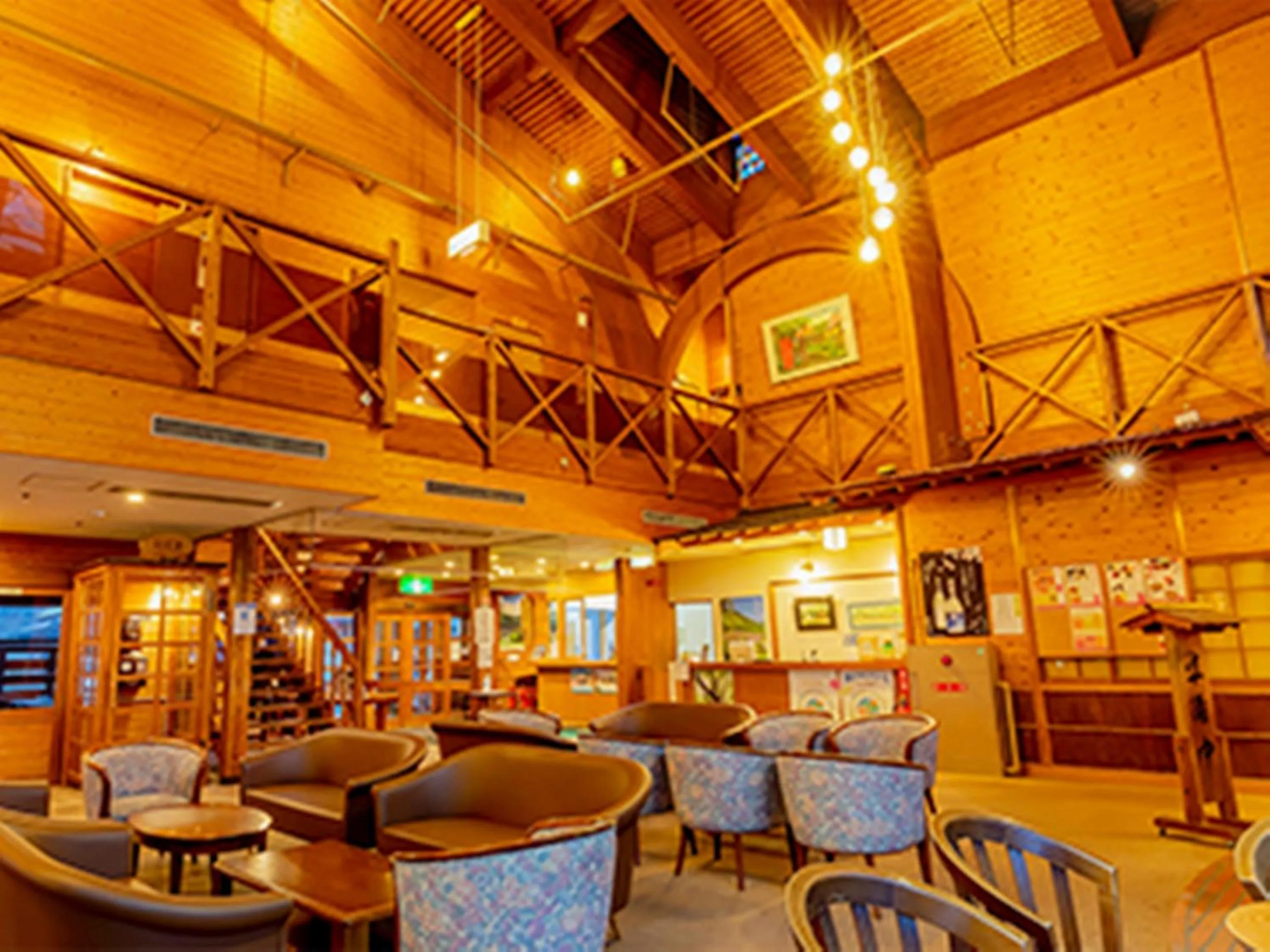 Lobby or reception in Miyama Nature and Culture Village Kajikaso