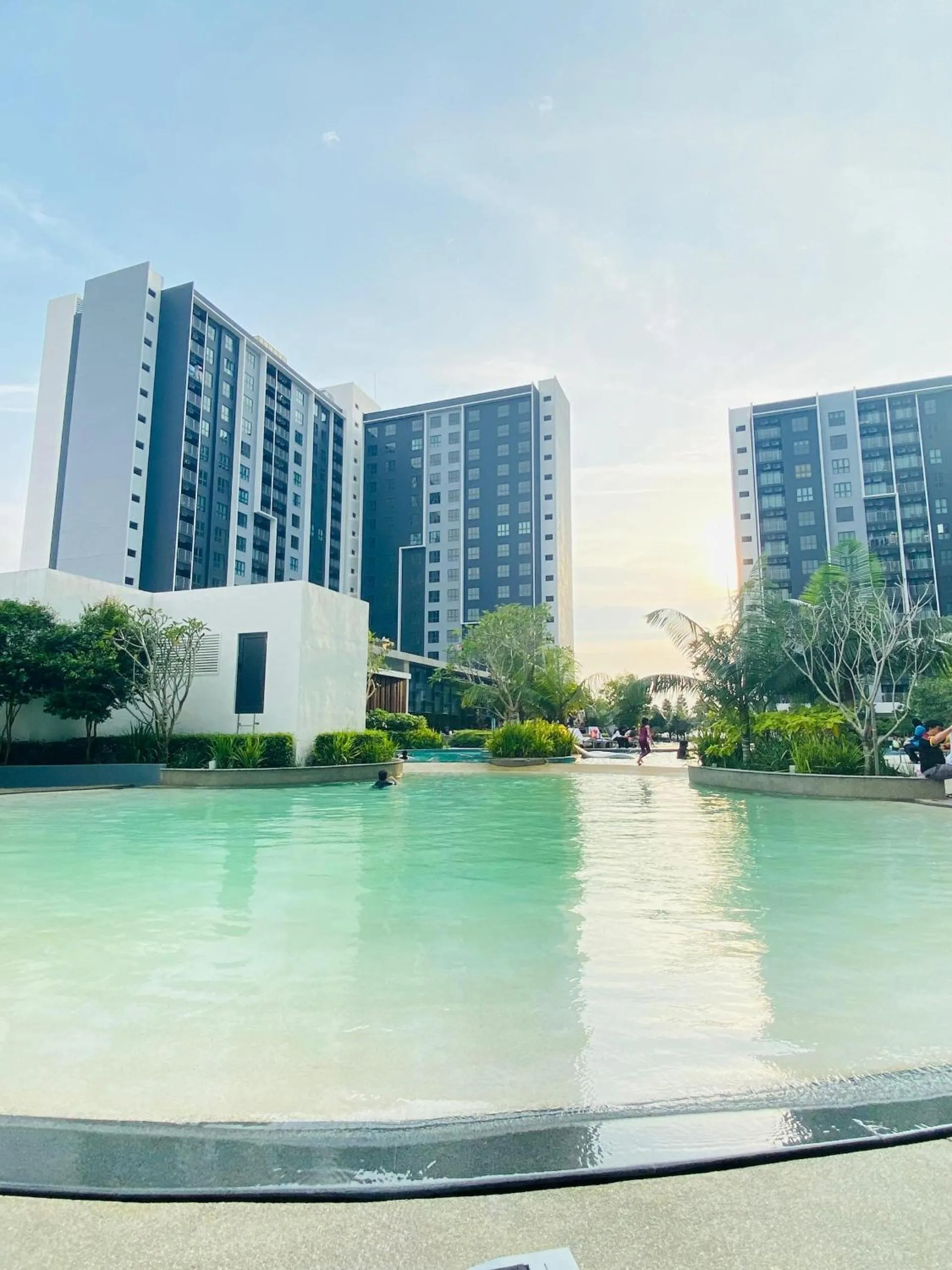Swimming pool in SplashMania Gamuda Cove