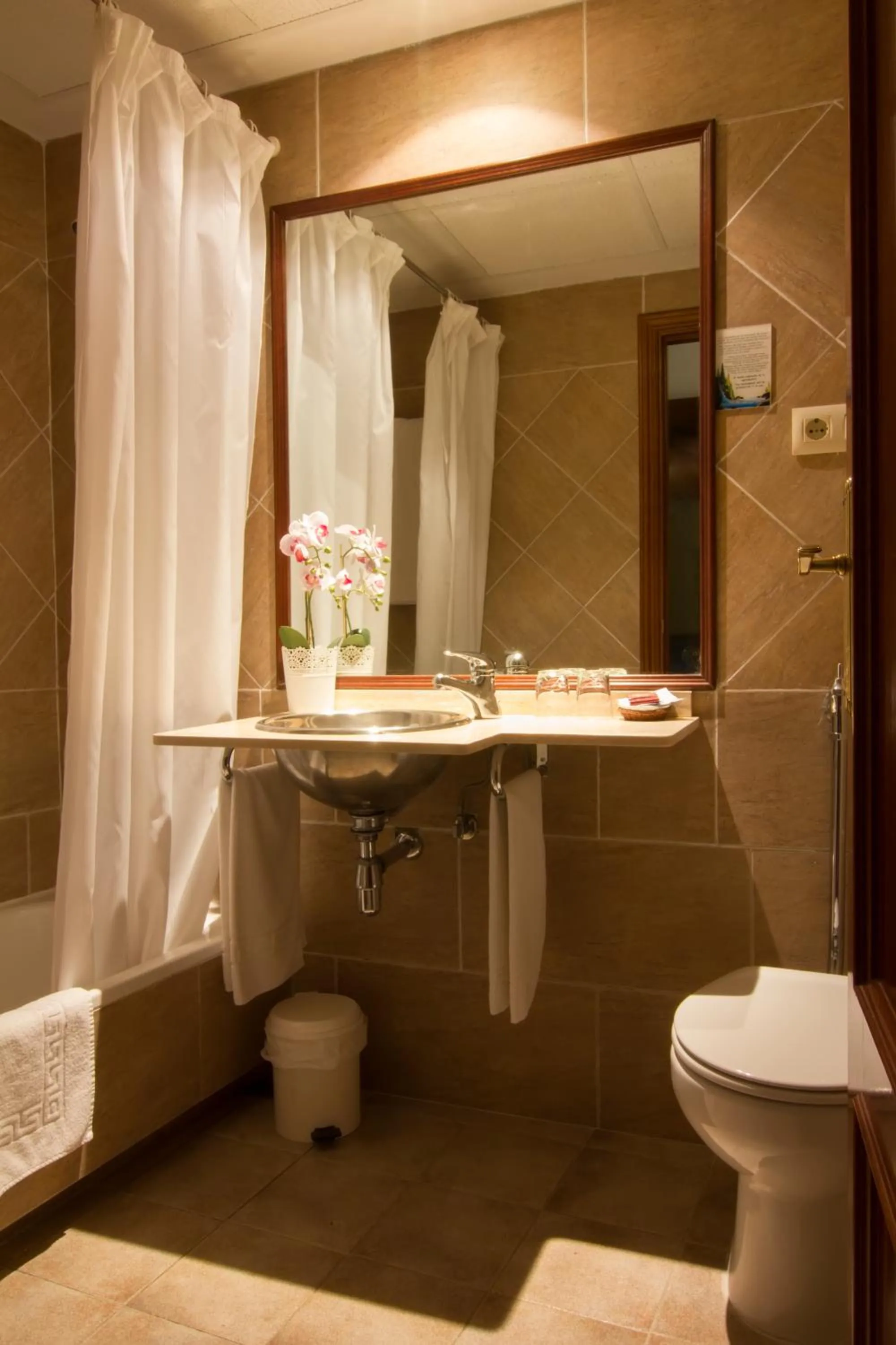 Bathroom in Hotel Mayno