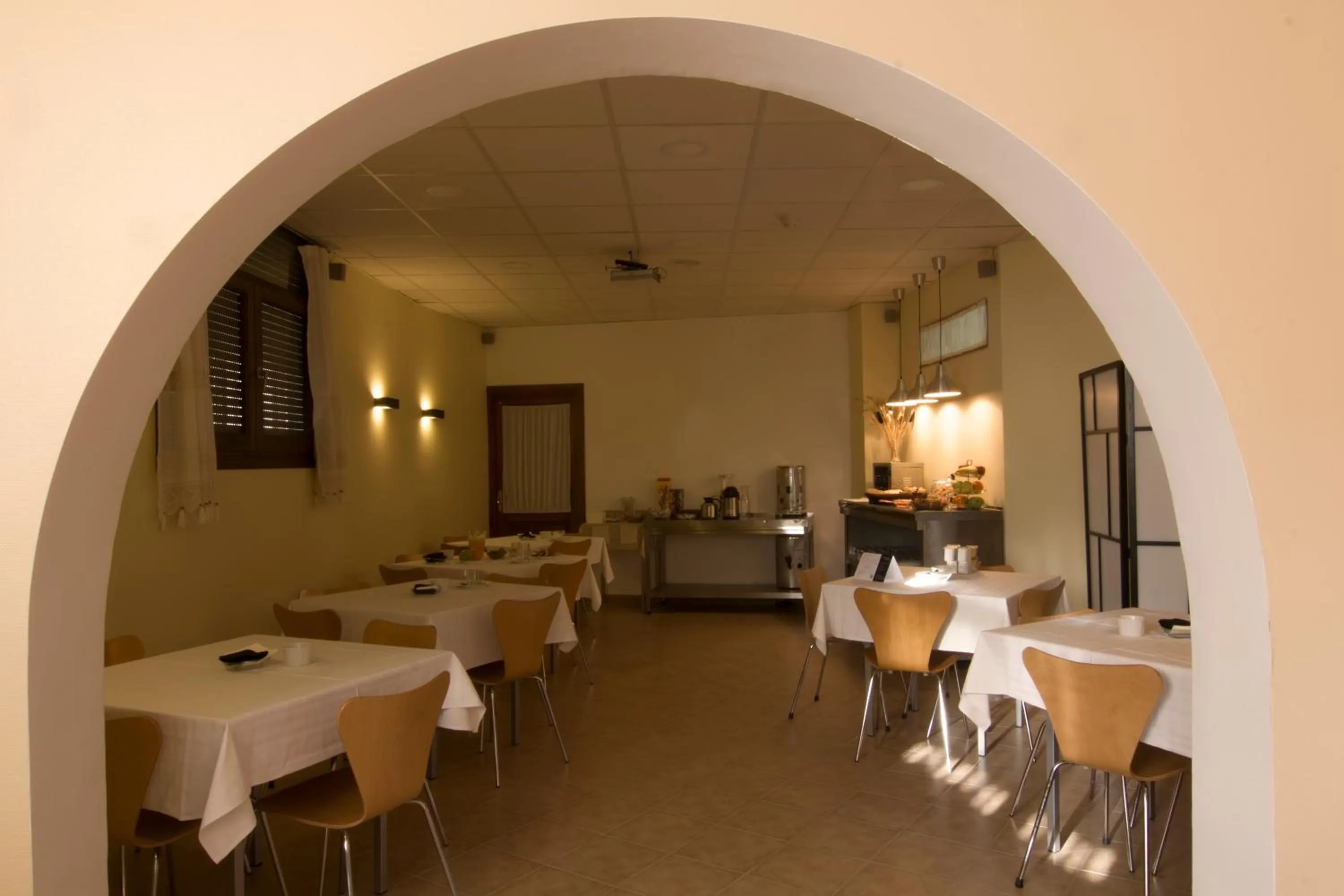 Buffet breakfast in Hotel Mayno