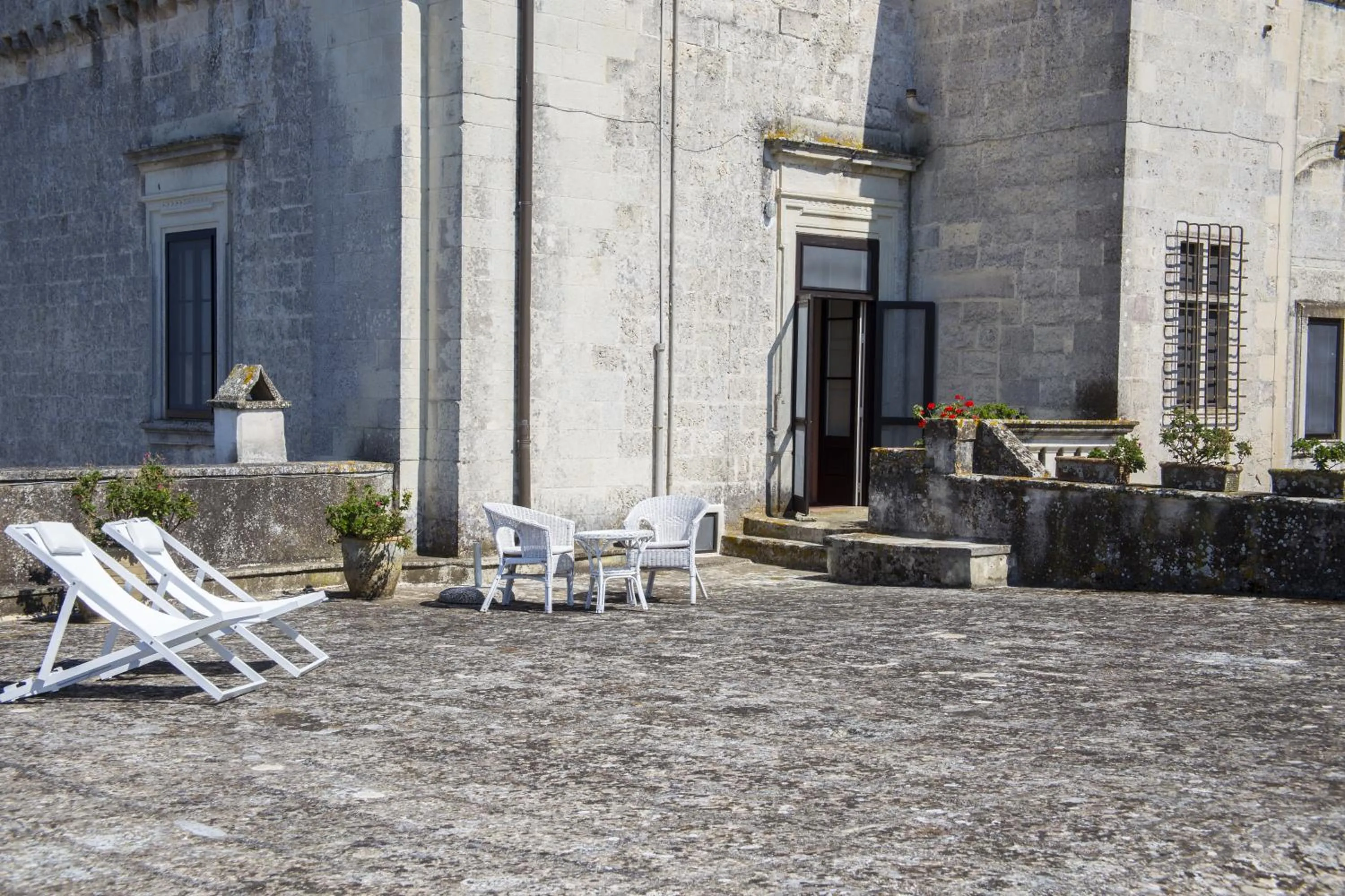 Balcony/Terrace in Castello di Casamassella - Marea Stays Collection