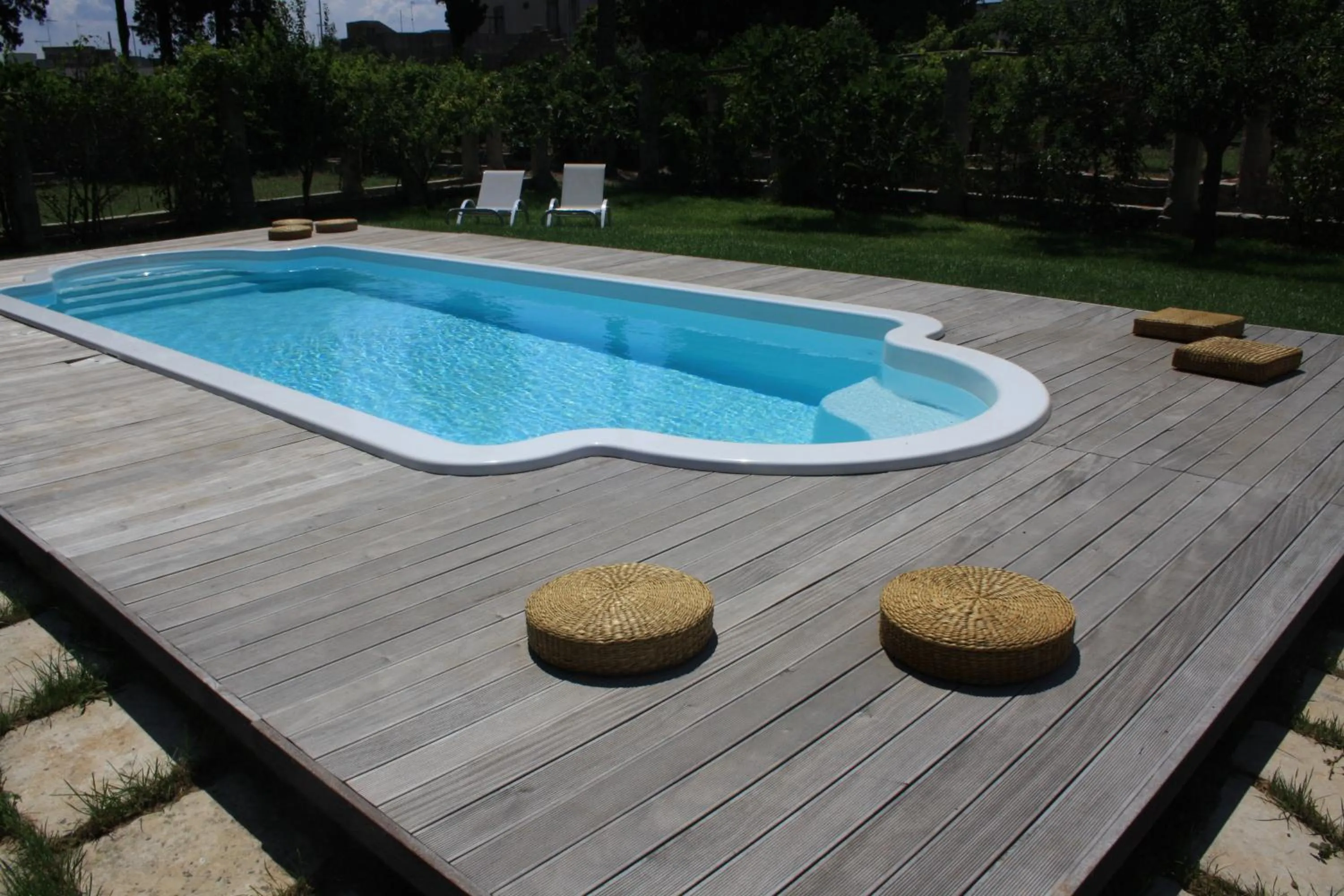 Swimming pool in Castello di Casamassella - Marea Stays Collection