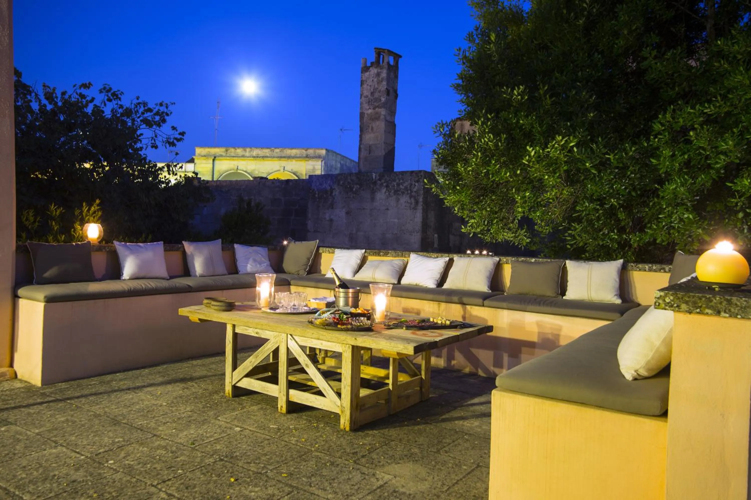 Balcony/Terrace in Castello di Casamassella - Marea Stays Collection