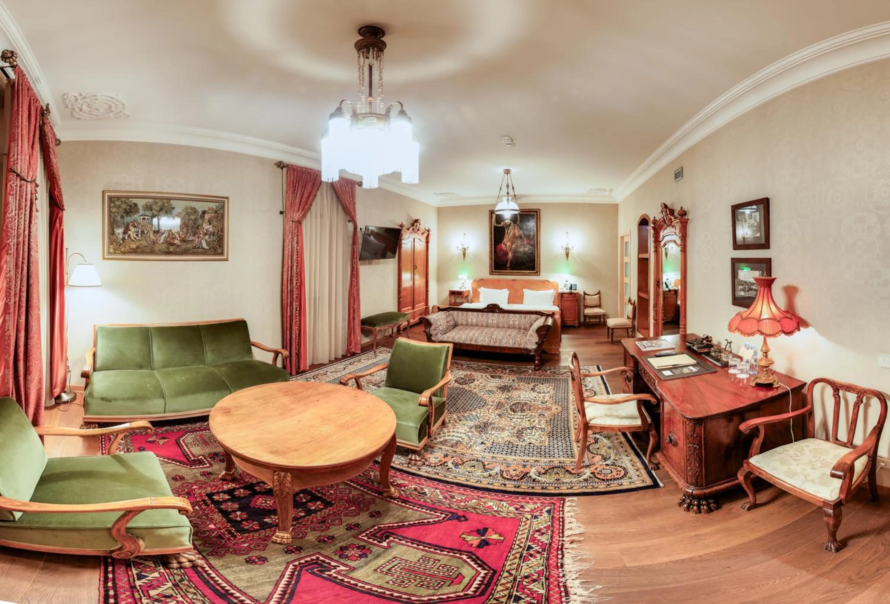 Seating area in Vinotel Boutique Hotel