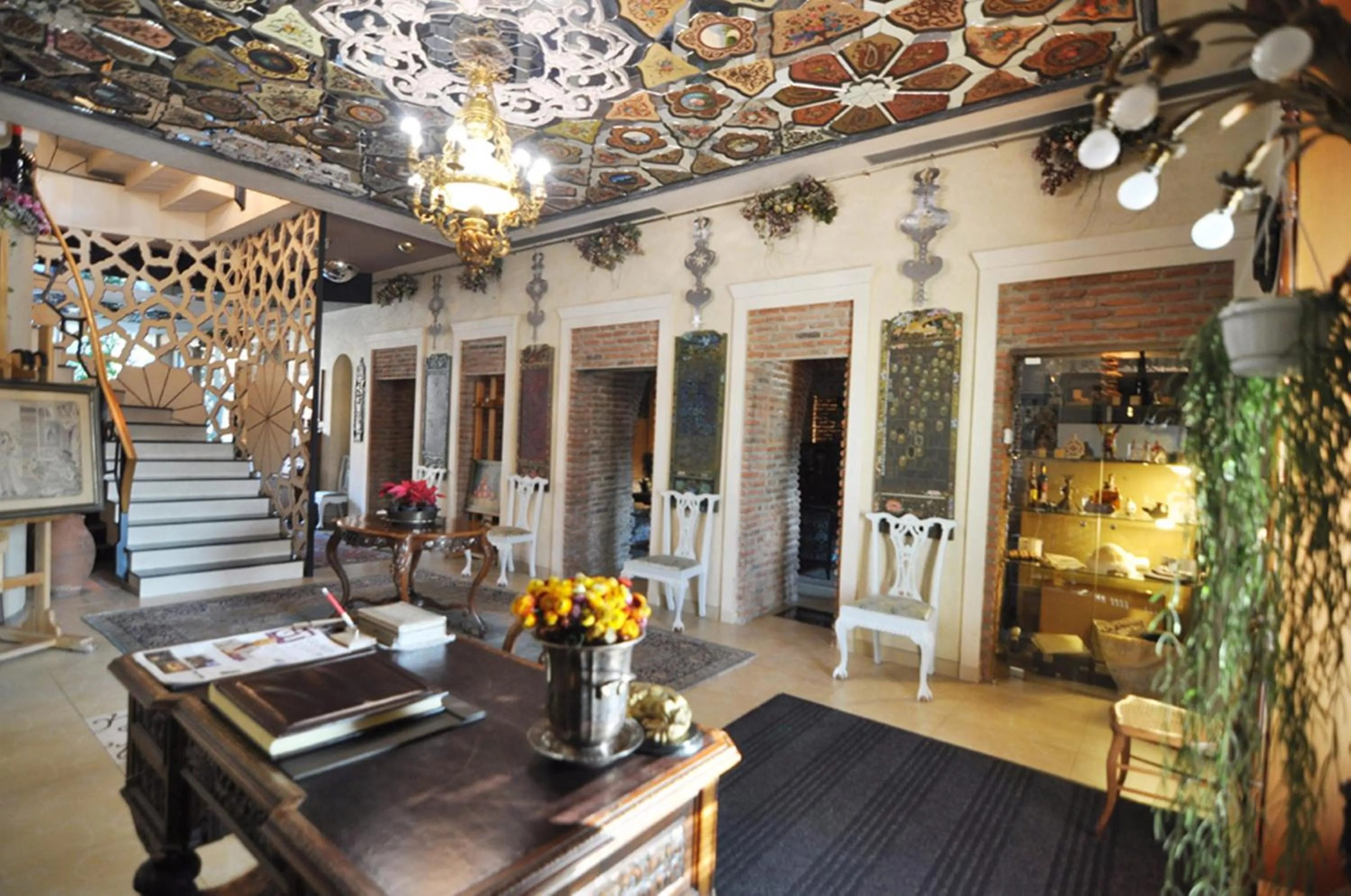 Lobby or reception in Vinotel Boutique Hotel