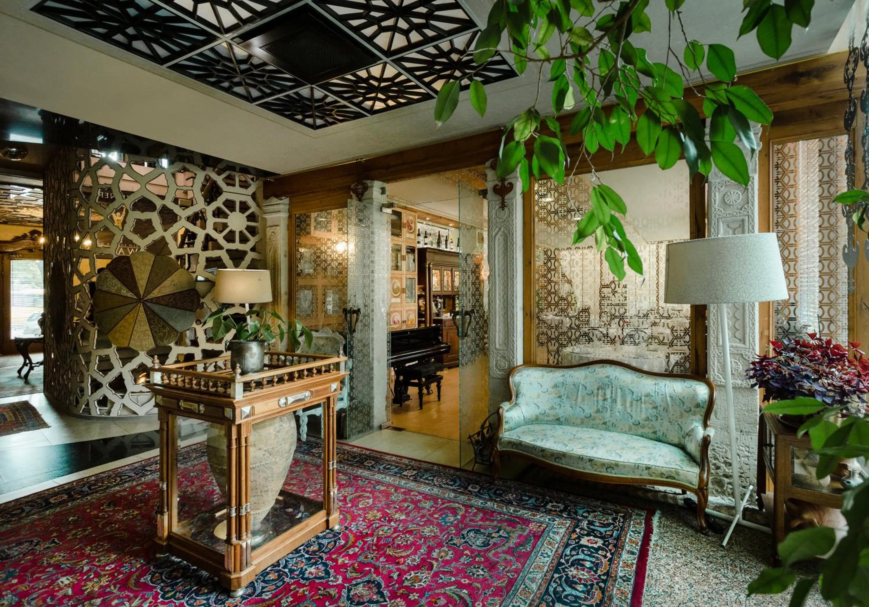 Seating area in Vinotel Boutique Hotel