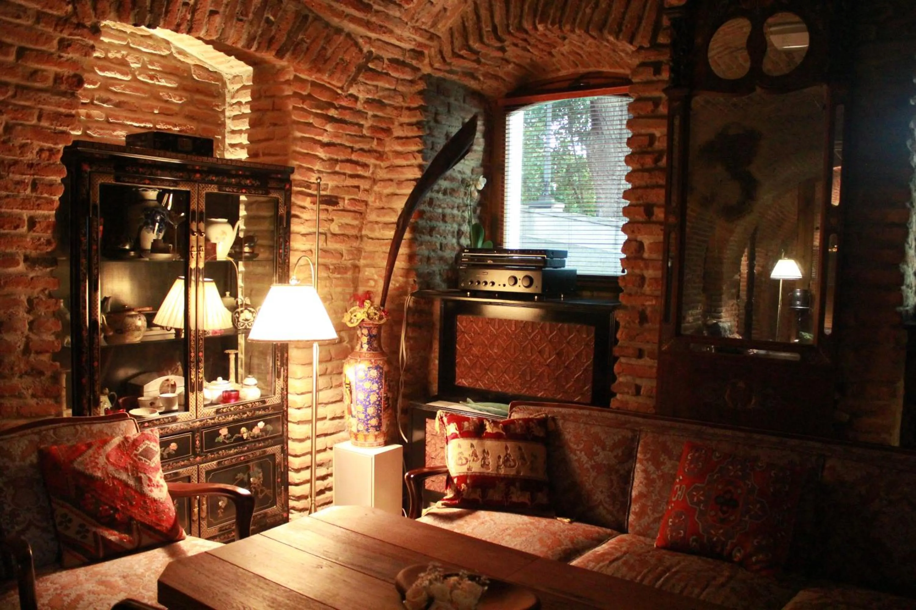 Decorative detail in Vinotel Boutique Hotel