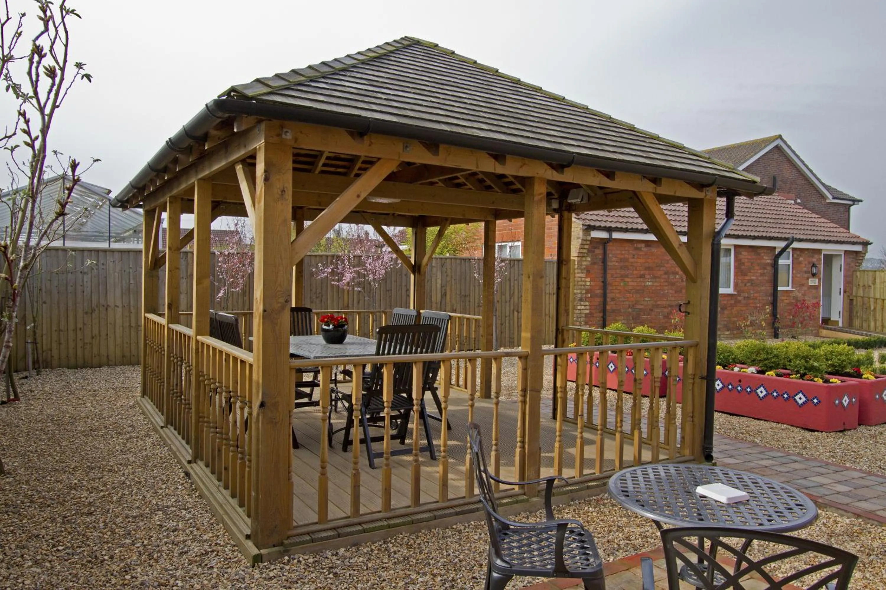 Seating area in Meals Farm - Courtyard Room