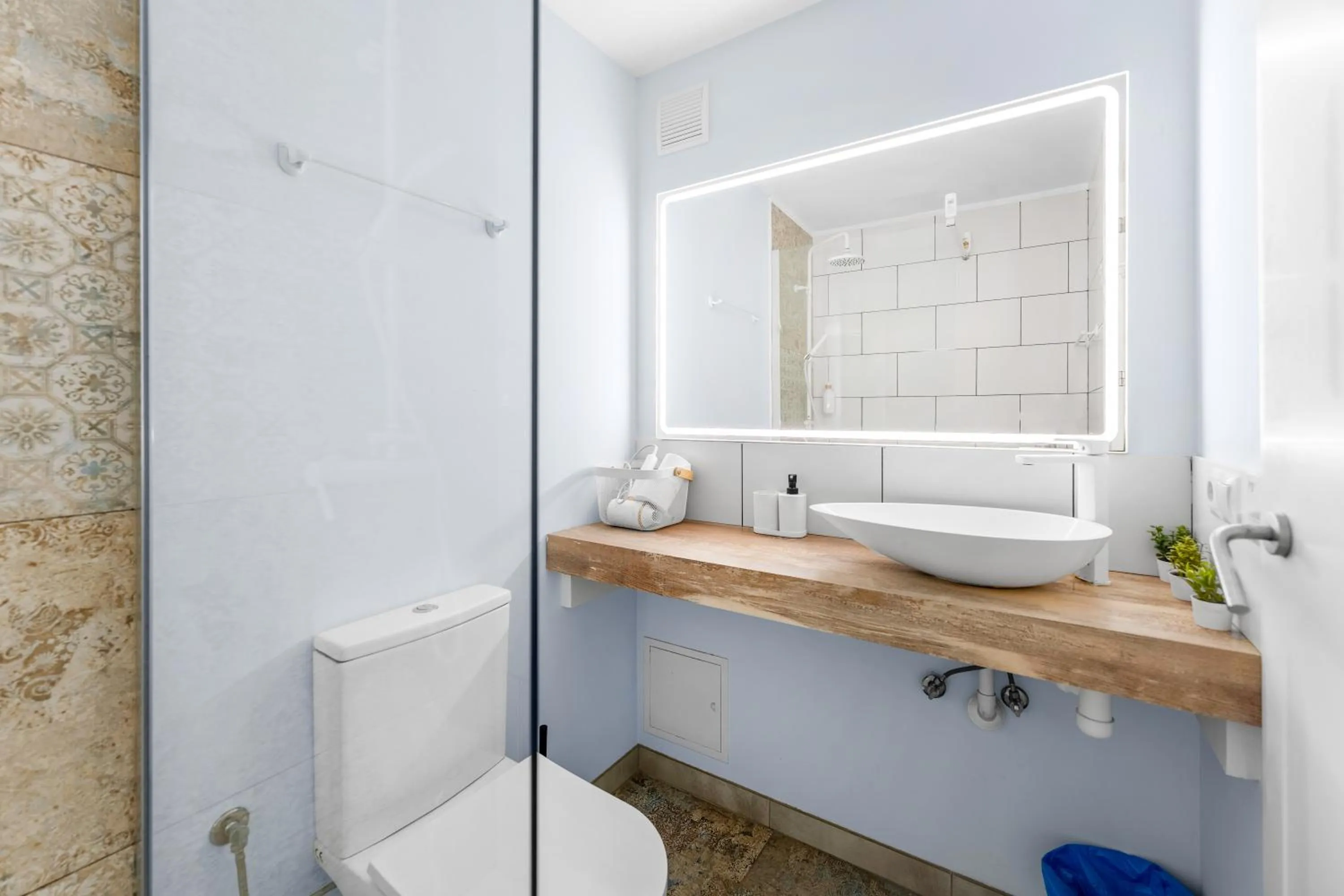 Toilet in Amena Mar Hotel