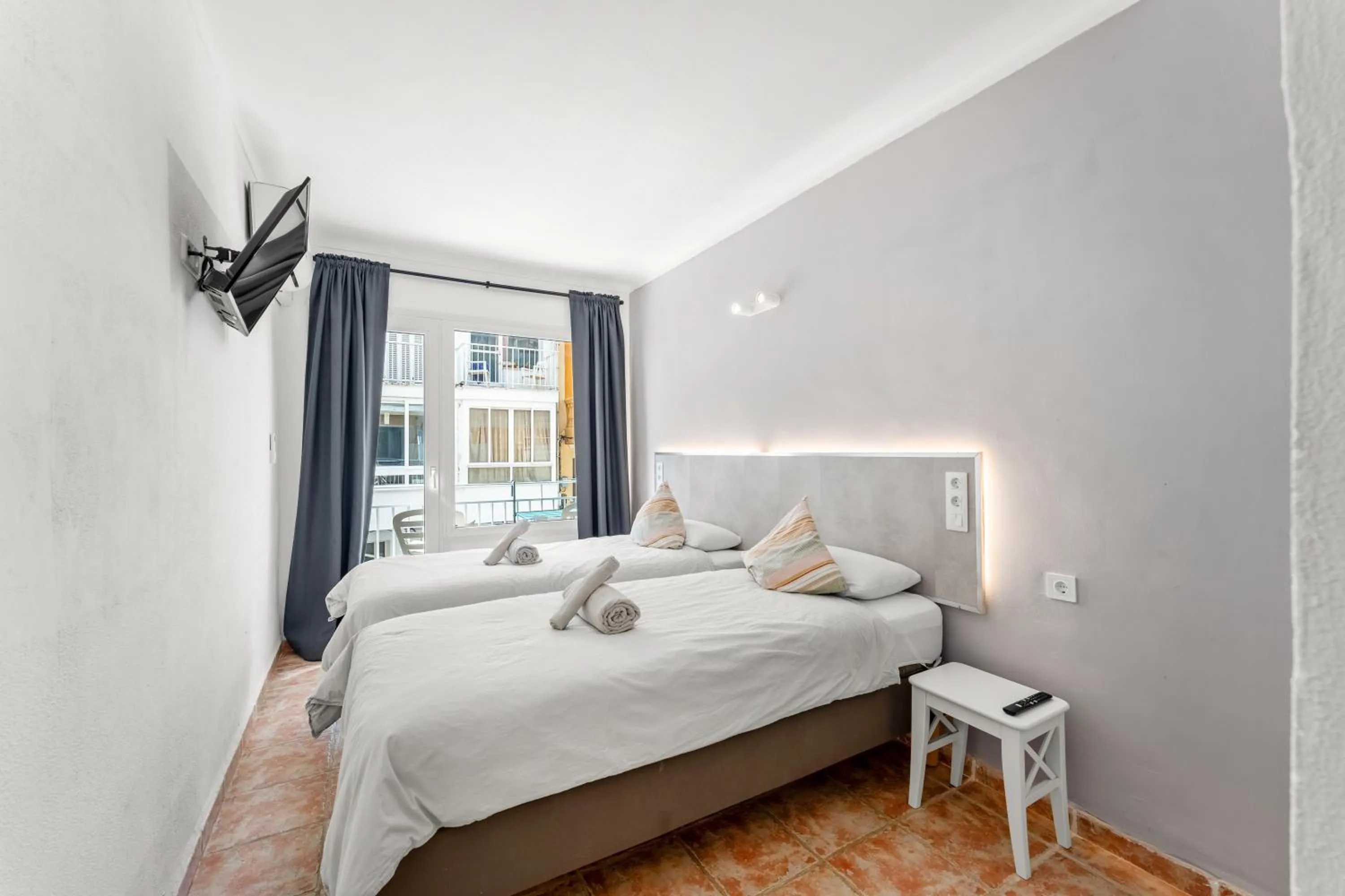 Bed in Amena Mar Hotel