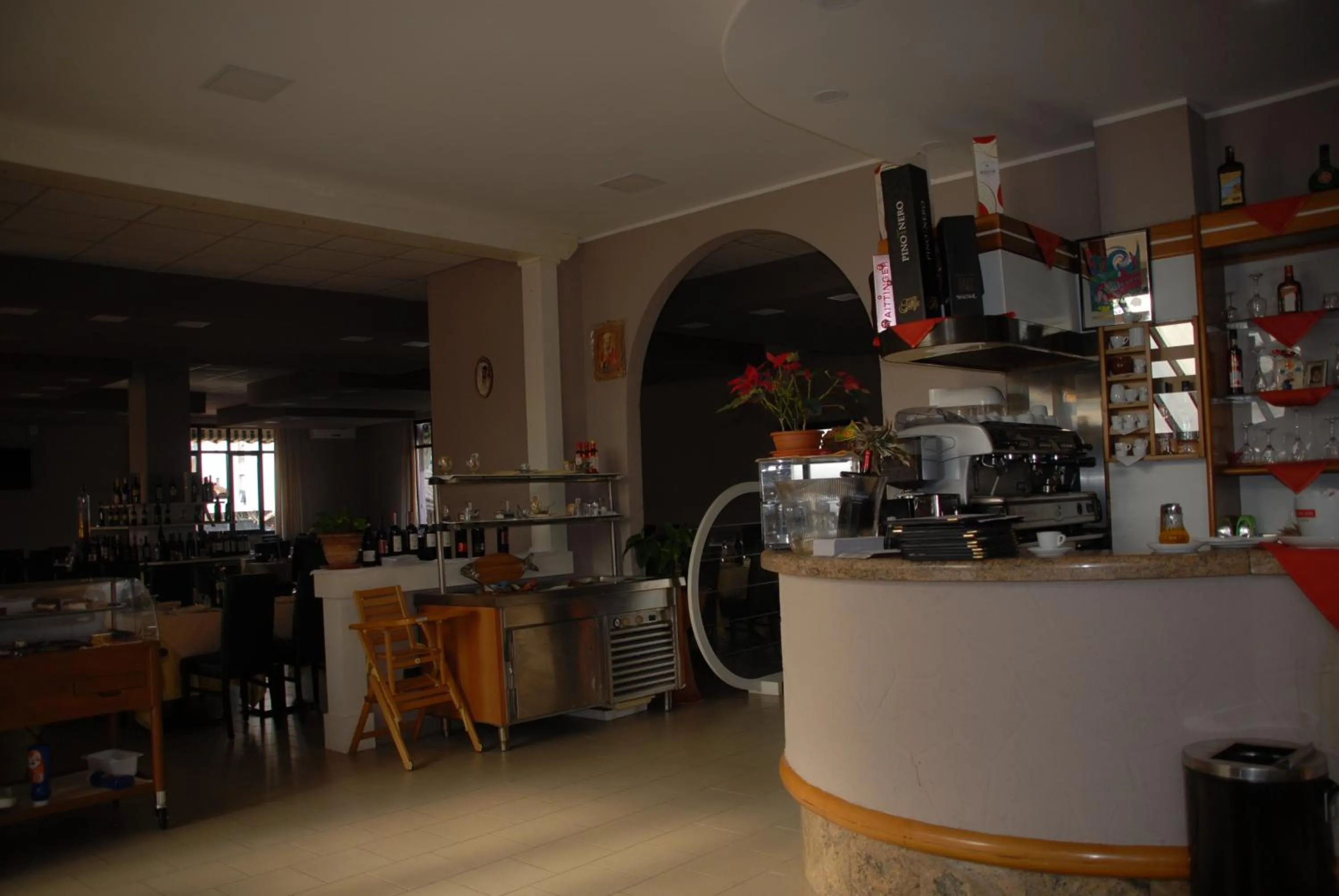 Lobby or reception in Hotel Ristorante Il Calipso by Mago