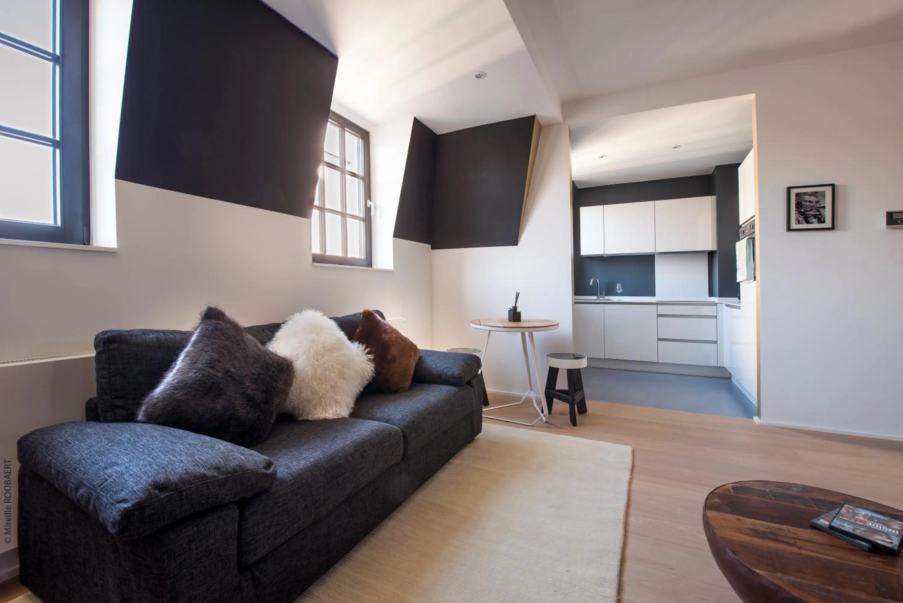 Living room in Smartflats Premium - Palace du Grand Sablon
