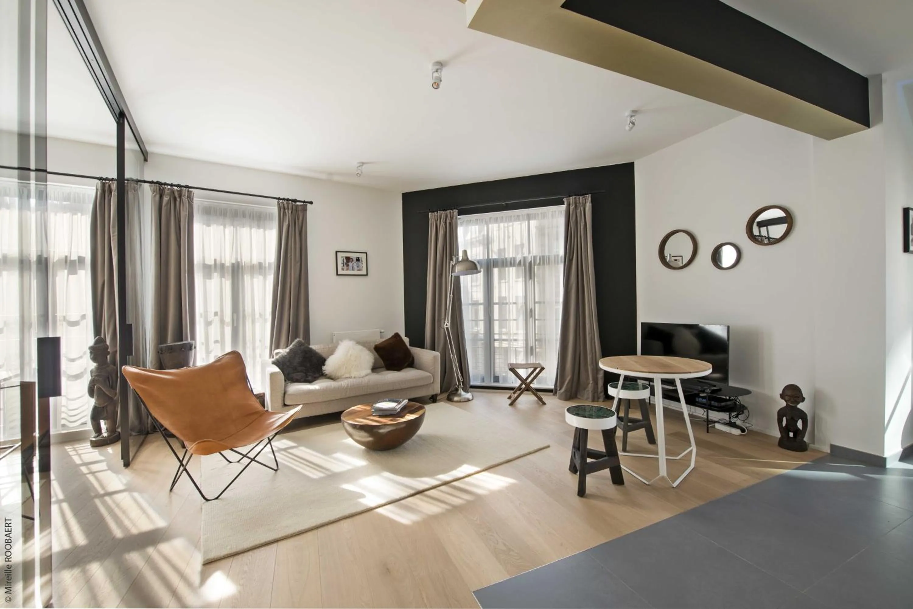 Living room in Smartflats Premium - Palace du Grand Sablon