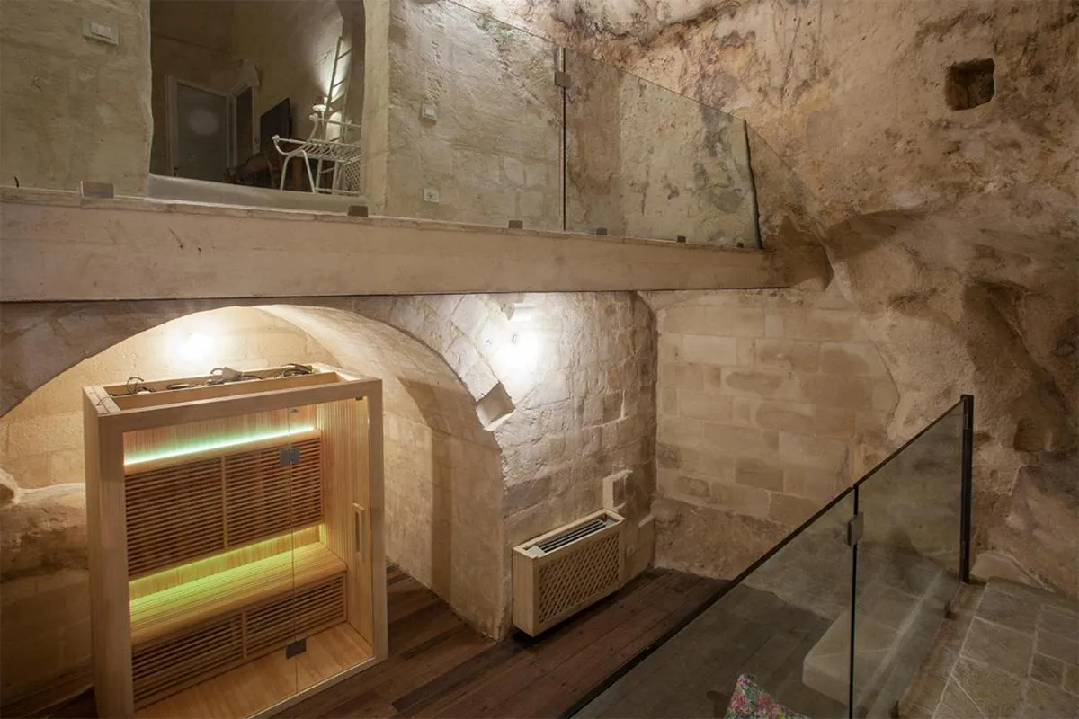 Sauna in L'Hotel In Pietra