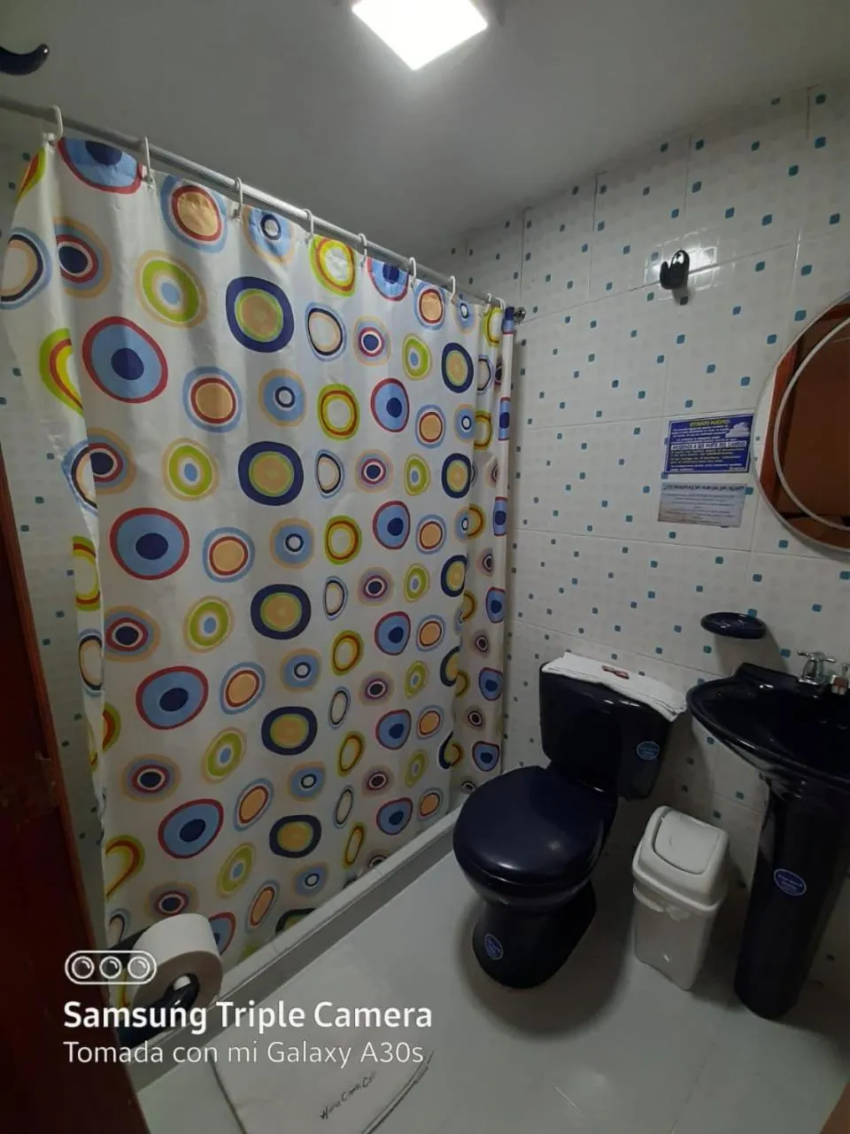 Bathroom in Hotel COMIC CITY