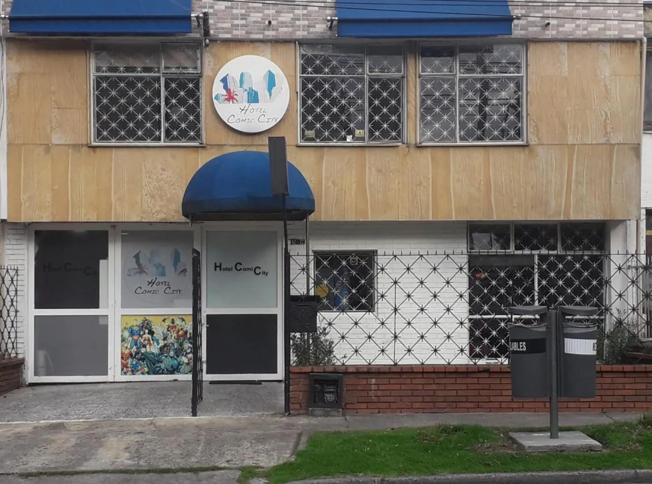 Facade/entrance in Hotel COMIC CITY