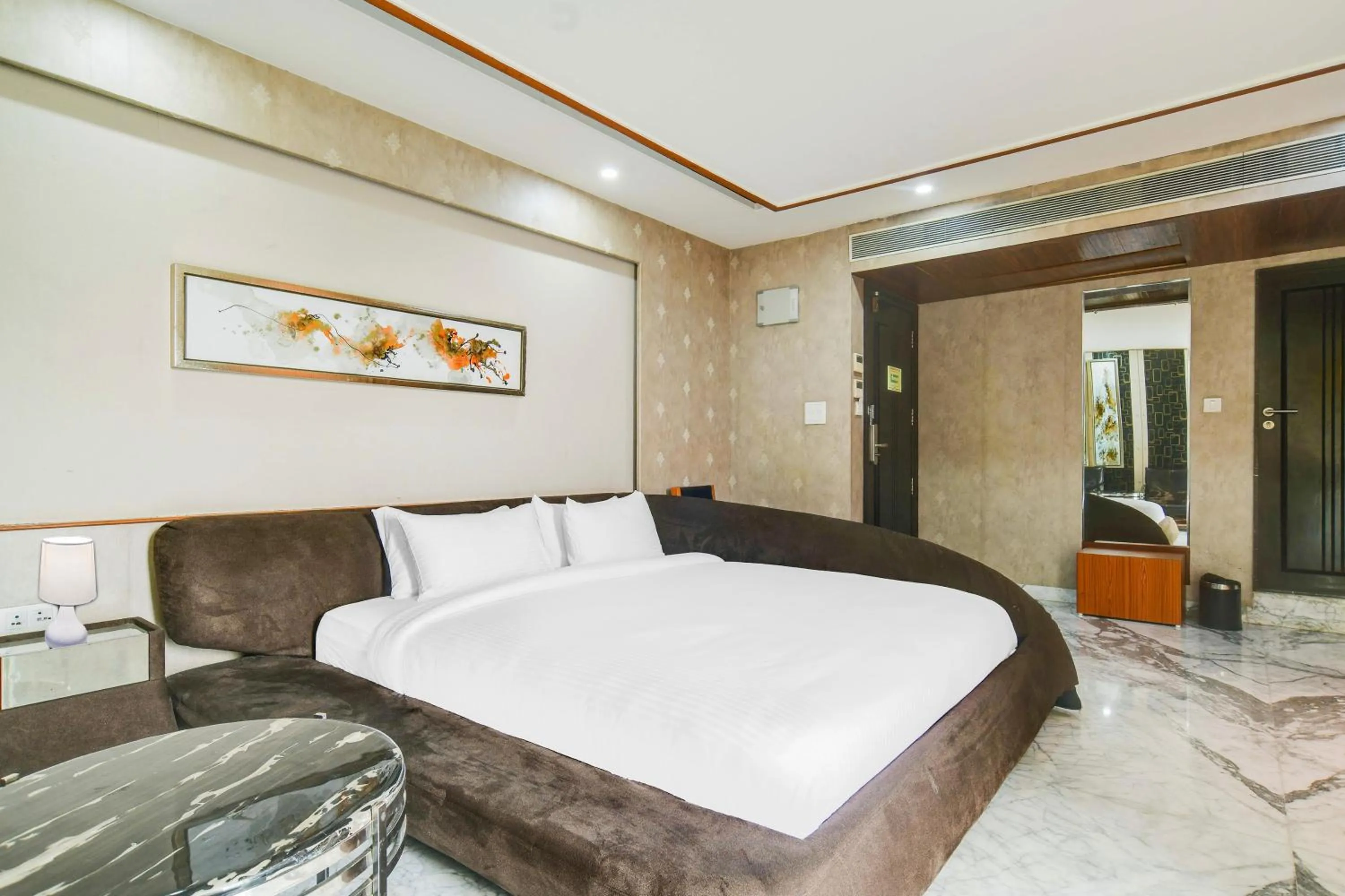 Bedroom in Palette by CheckIn Chappan Market Indore Formerly Sapphire Star