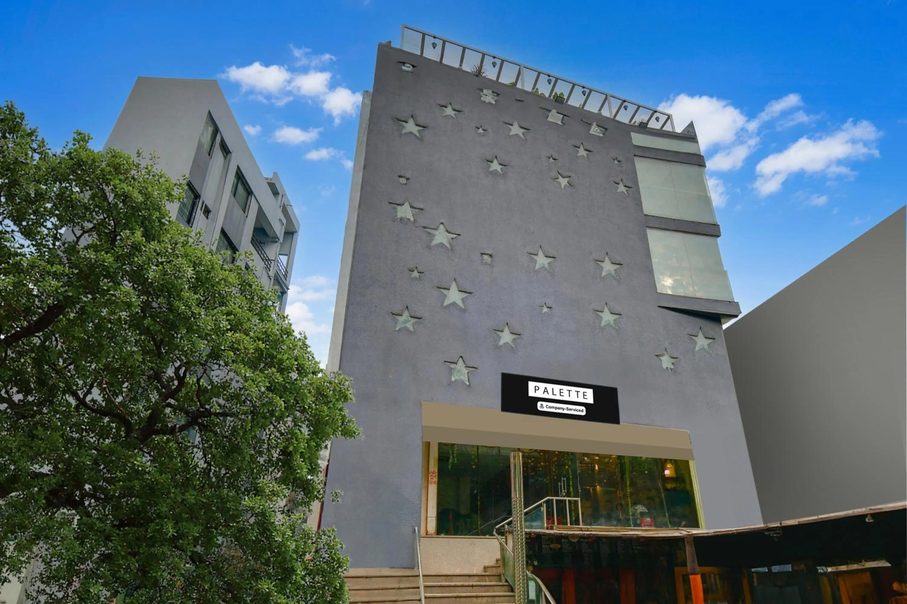 Facade/entrance in Palette by CheckIn Chappan Market Indore Formerly Sapphire Star