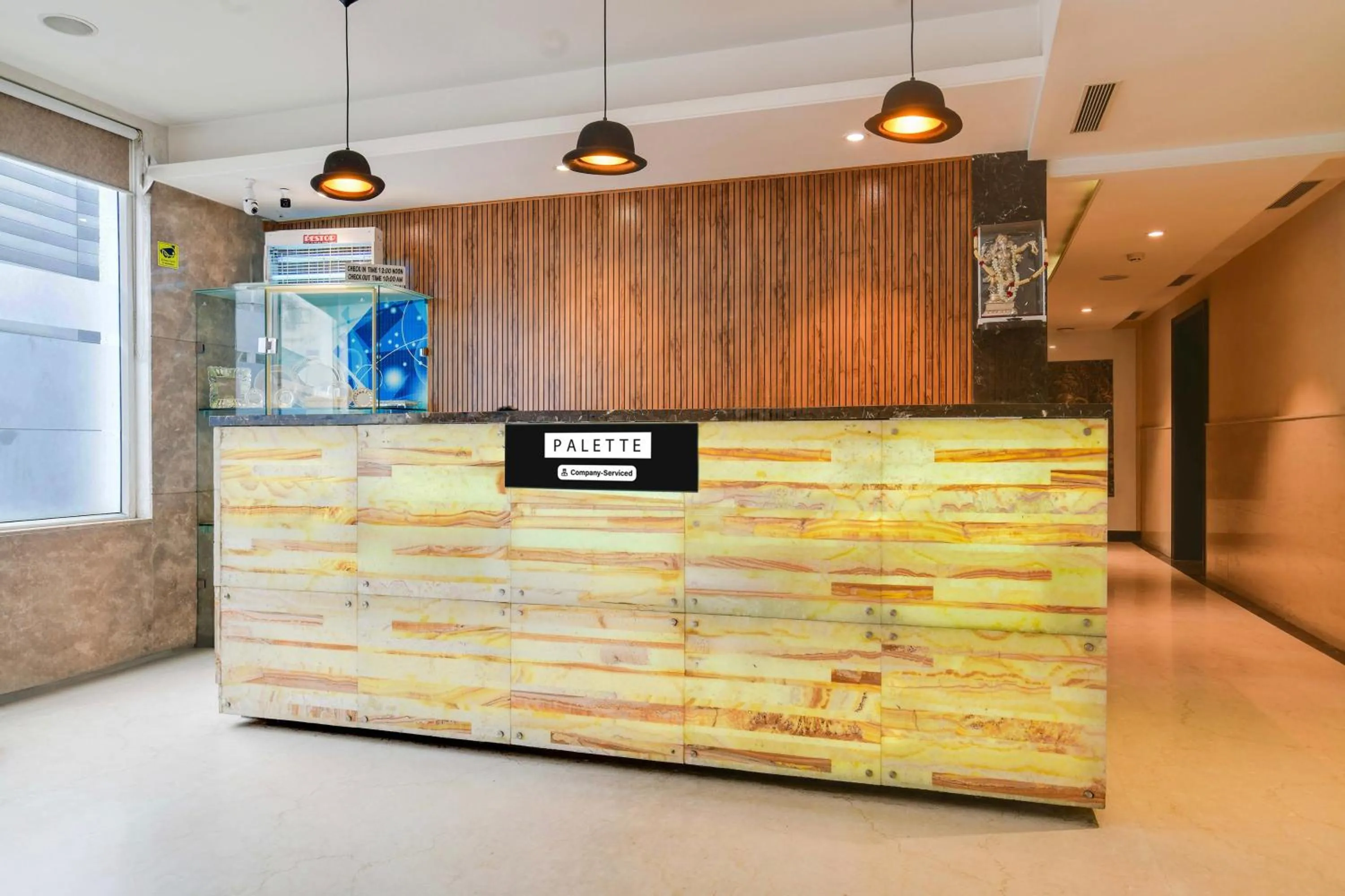 Lobby or reception in Palette by CheckIn Chappan Market Indore Formerly Sapphire Star