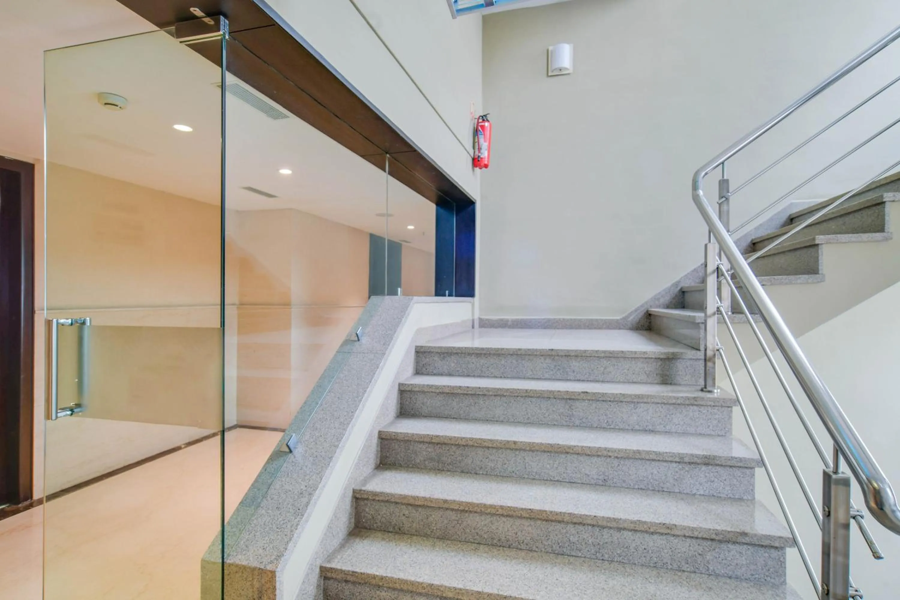 Lobby or reception in Palette by CheckIn Chappan Market Indore Formerly Sapphire Star