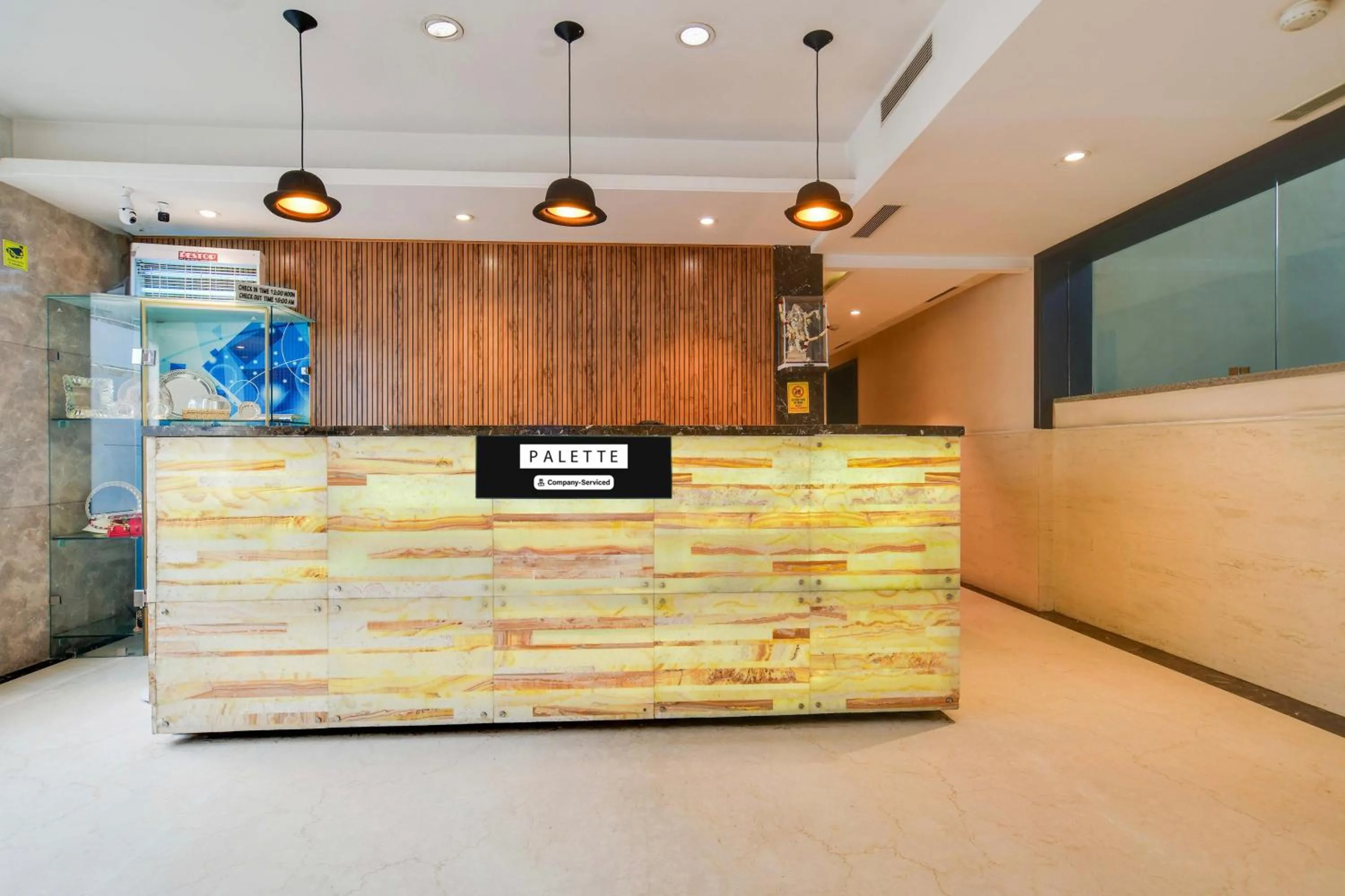 Lobby or reception in Palette by CheckIn Chappan Market Indore Formerly Sapphire Star